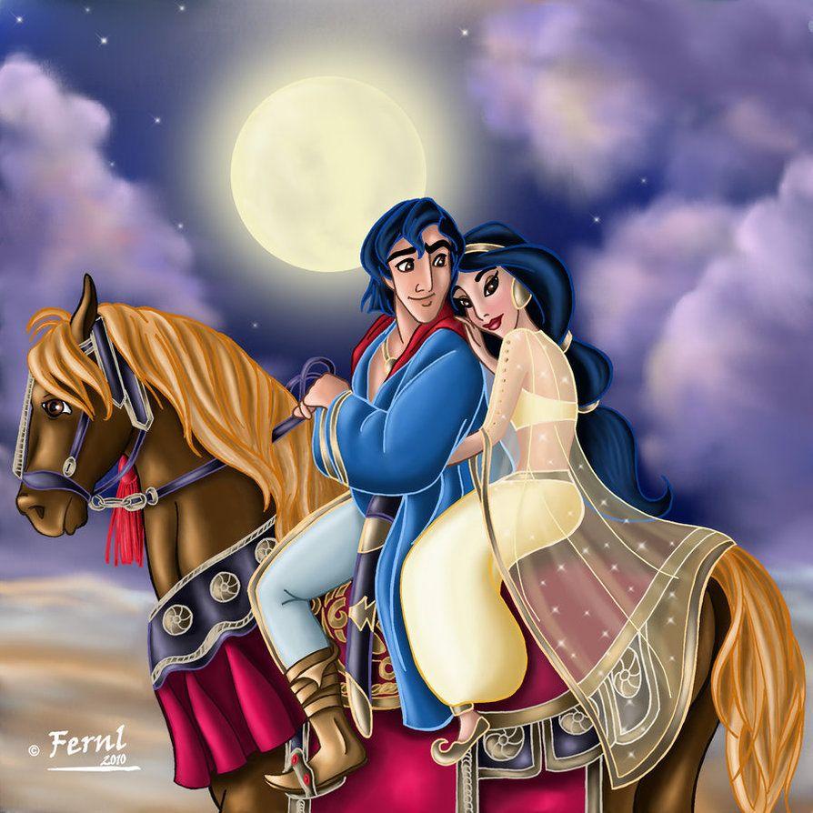 Photo of Aladdin and Jasmine Prince of Persia style for fans