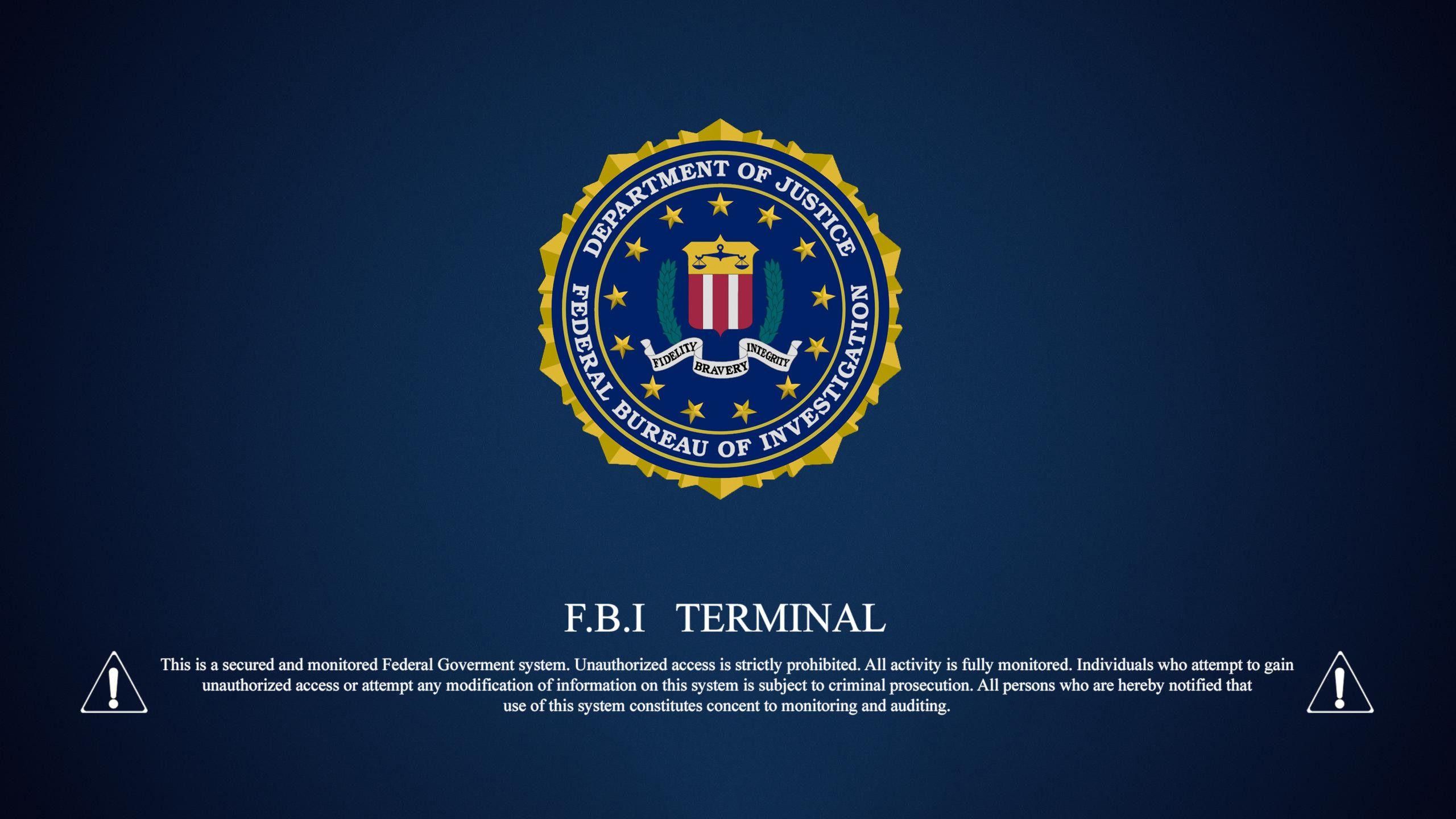 Fbi Login Screen Wallpapers Wallpaper Cave