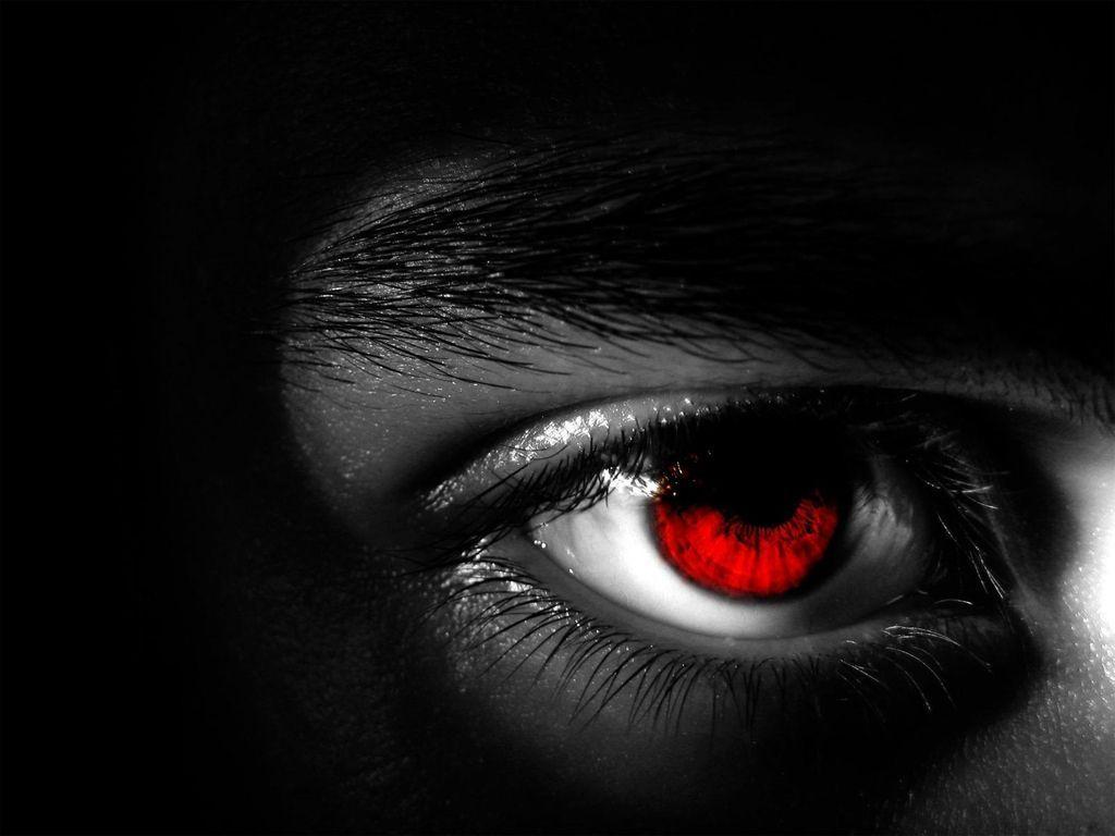 Red Eyes In The Dark Wallpaper 