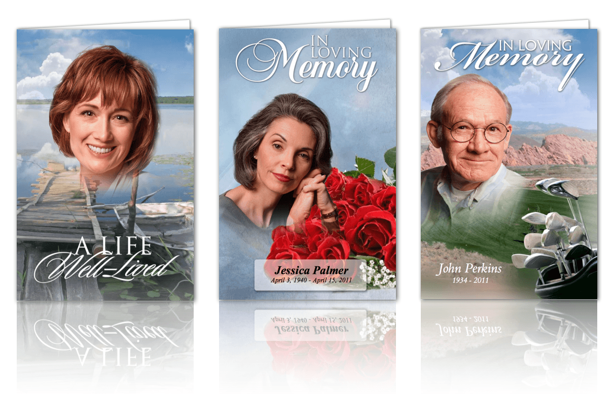 Free Funeral Program. Funeral, Bookmarks and