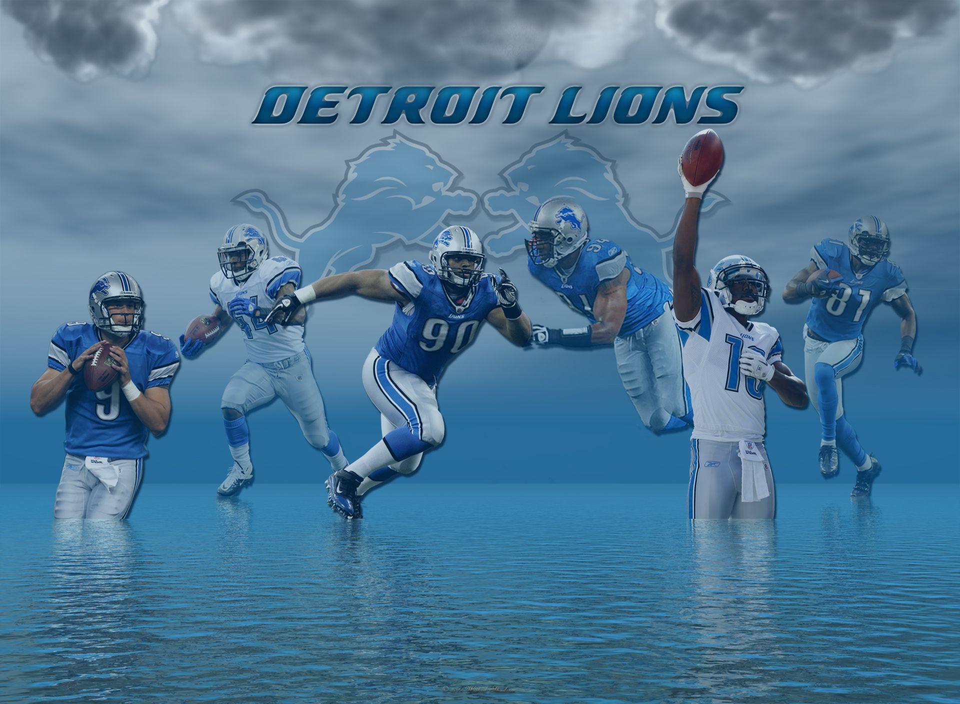 Wallpaper By Wicked Shadows: Detroit Lions NFL wallpaper