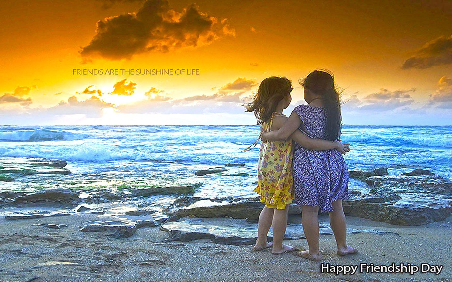 Little girls friendship and love wallpaper HD wallpaperNew HD