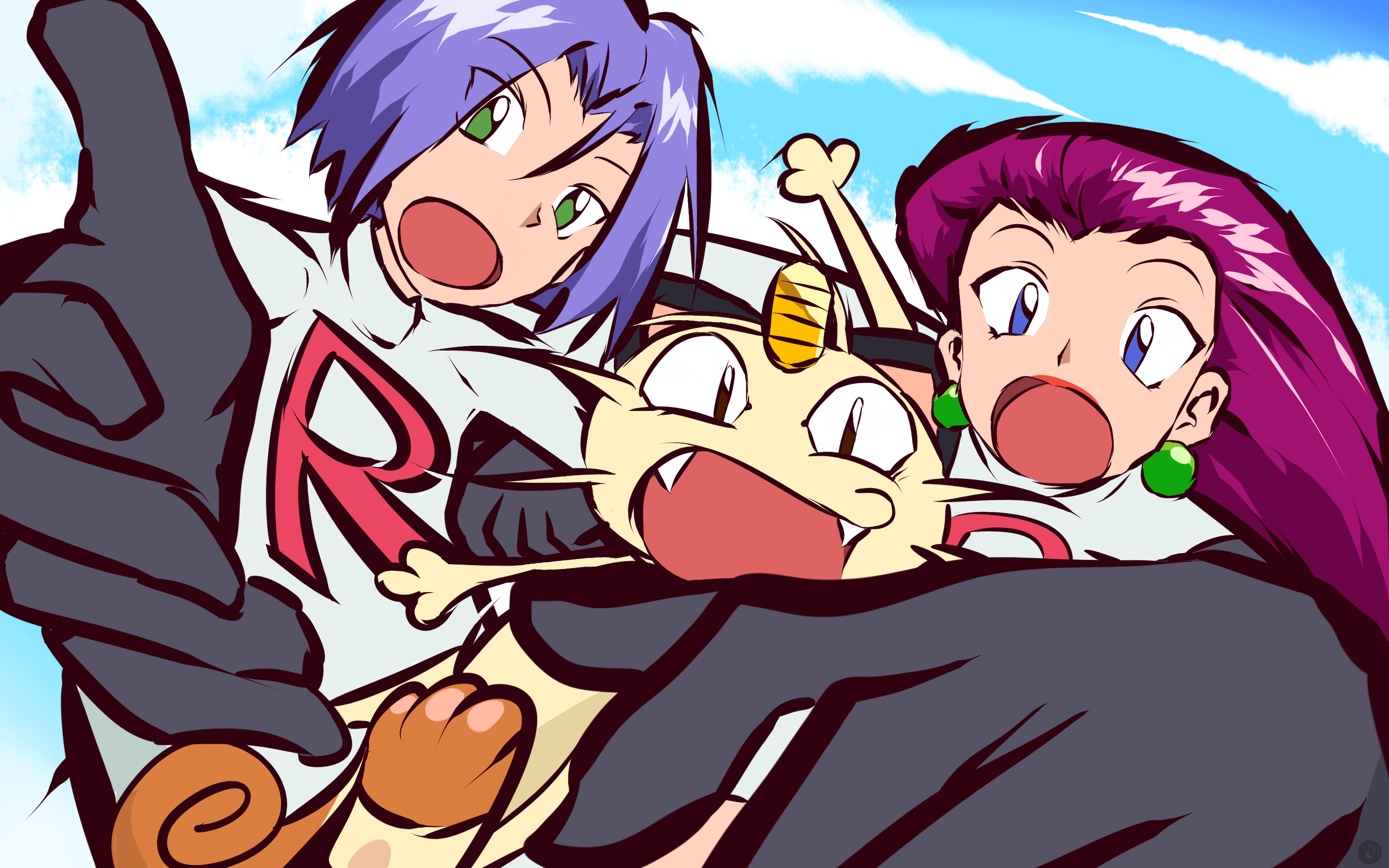 Team Rocket, #Pokémon, #Jessie (Pokémon), #James (Pokémon), #Meowth