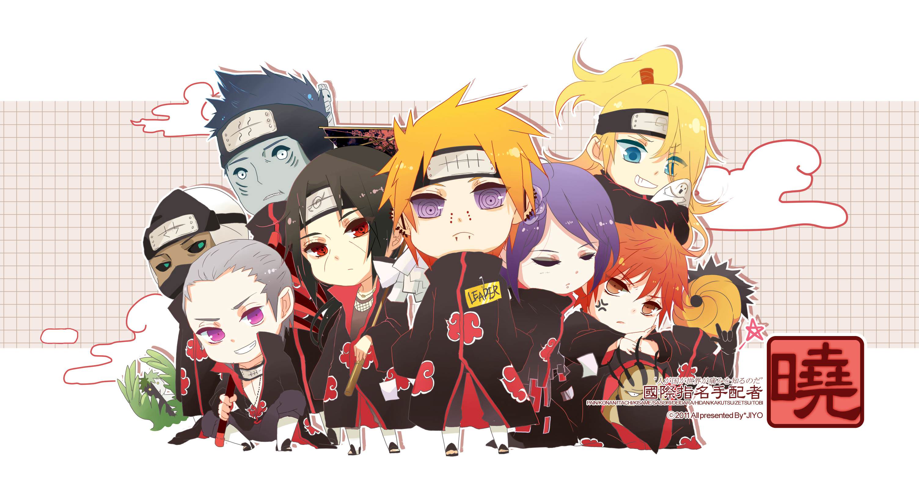 Akatsuki Chibi Wallpapers Wallpaper Cave