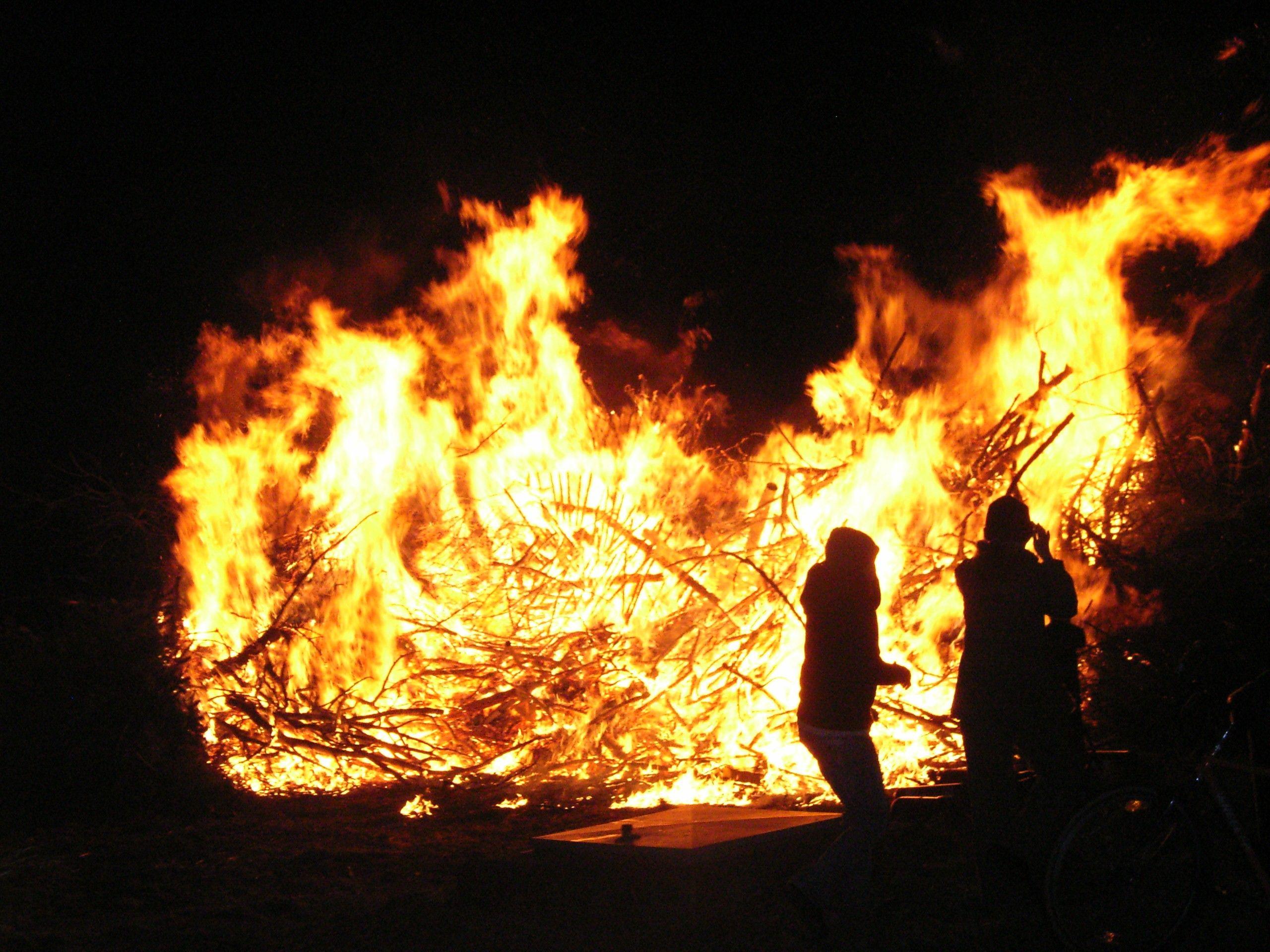 Misc: Bonfire Celebration Fire Night Party Fun Tonys Farewell Best