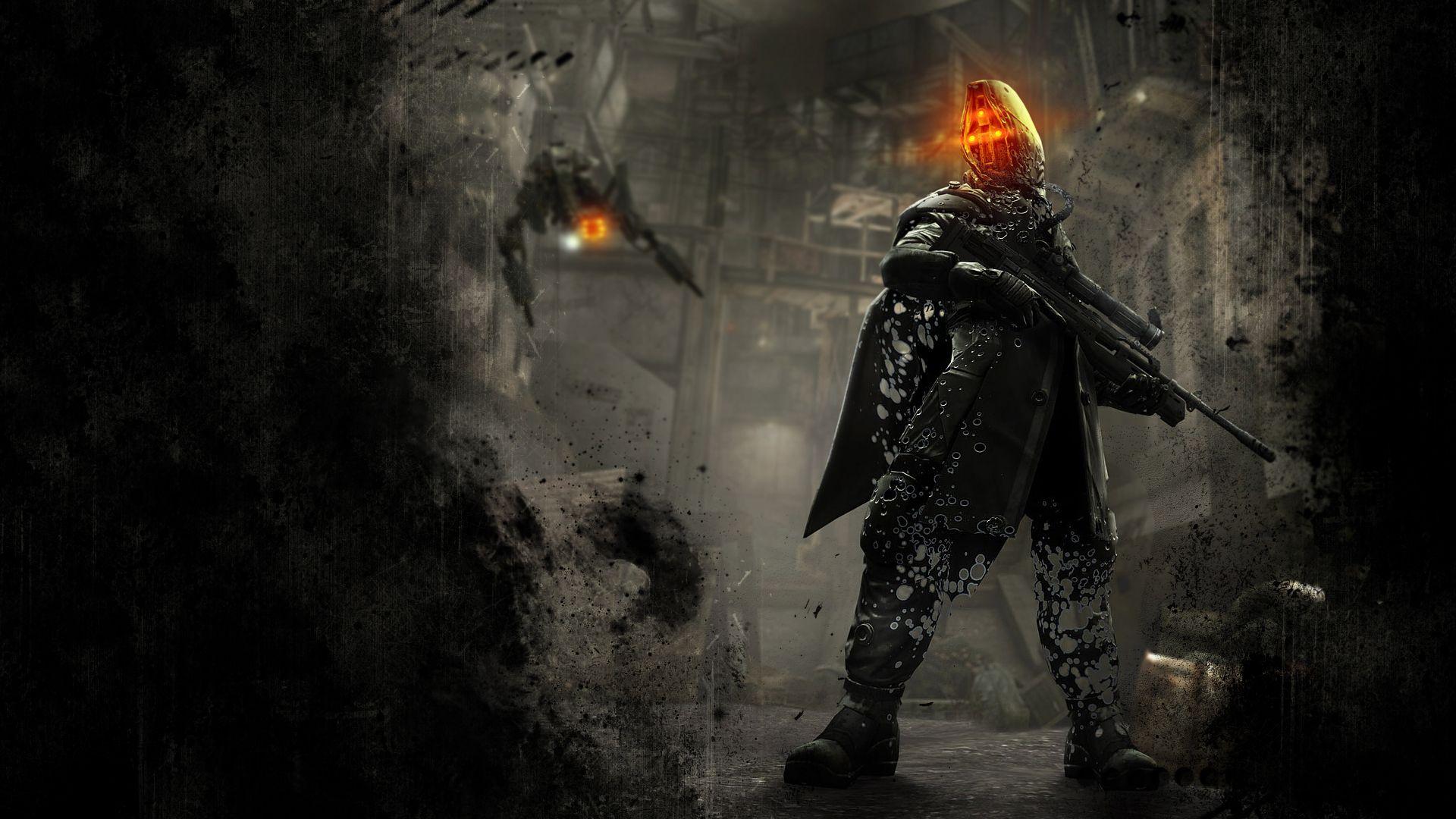 killzone shadow fall helghast wallpaper