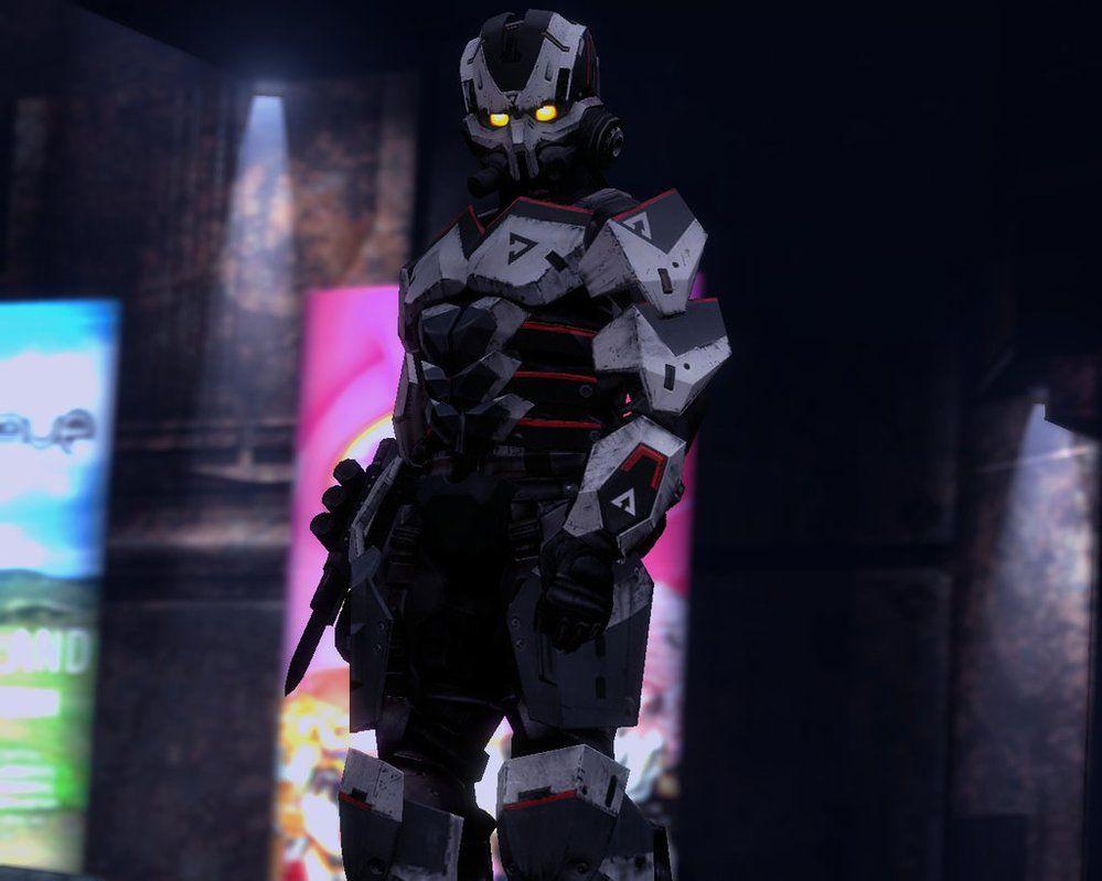 Killzone 3 Helghast Capture Trooper