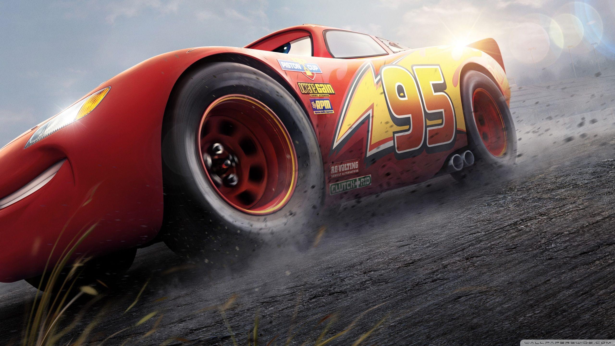 Lightning McQueen, Cars 3 ❤ 4K HD Desktop Wallpaper for 4K Ultra HD