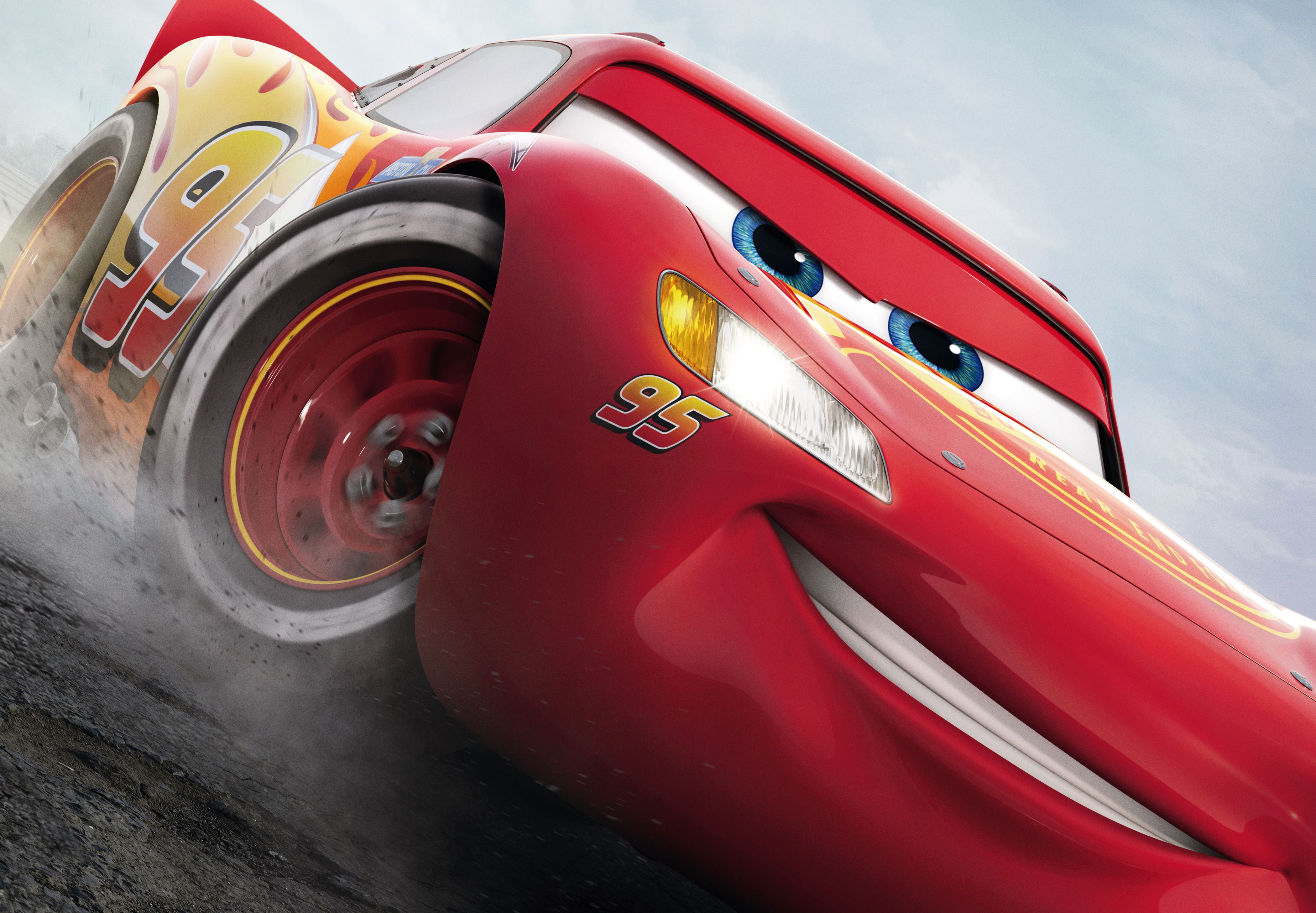Wallpapers Lightning McQueen, Cars 3, Animations, 4K, 2017, Movies.