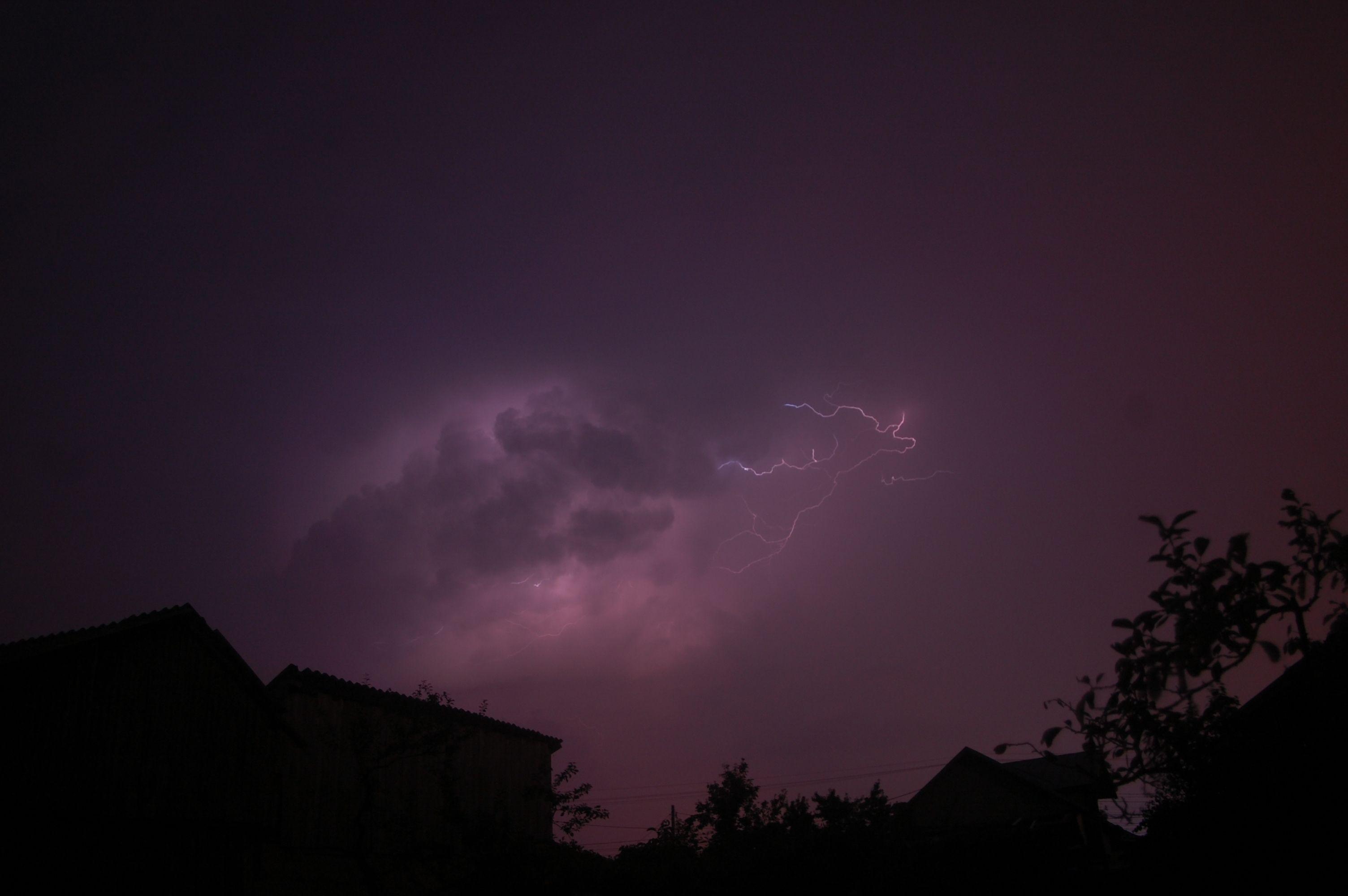 Storm Night Sky Powerpoint Night Sky Download image