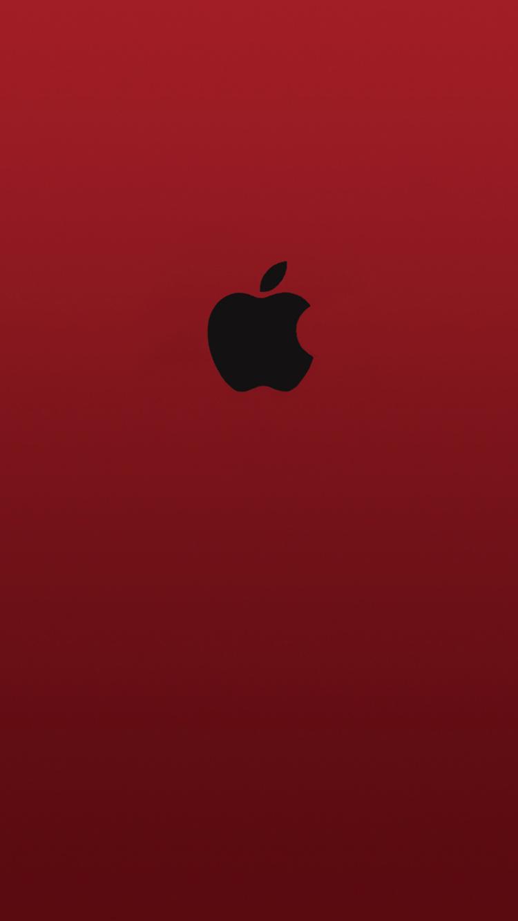 Apple red black logo. 壁紙. Wallpaper, Wallpaper