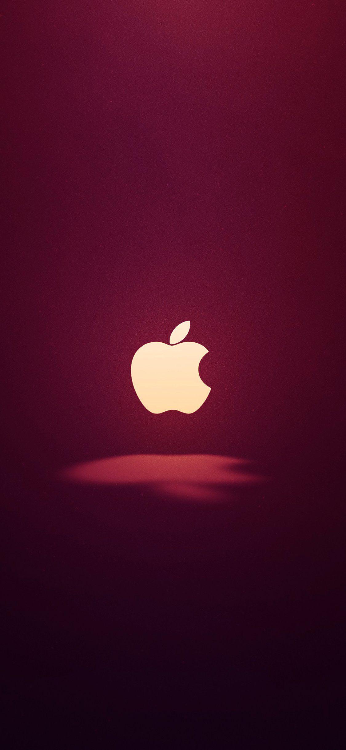 iPhone 8 wallpaper. apple logo love mania