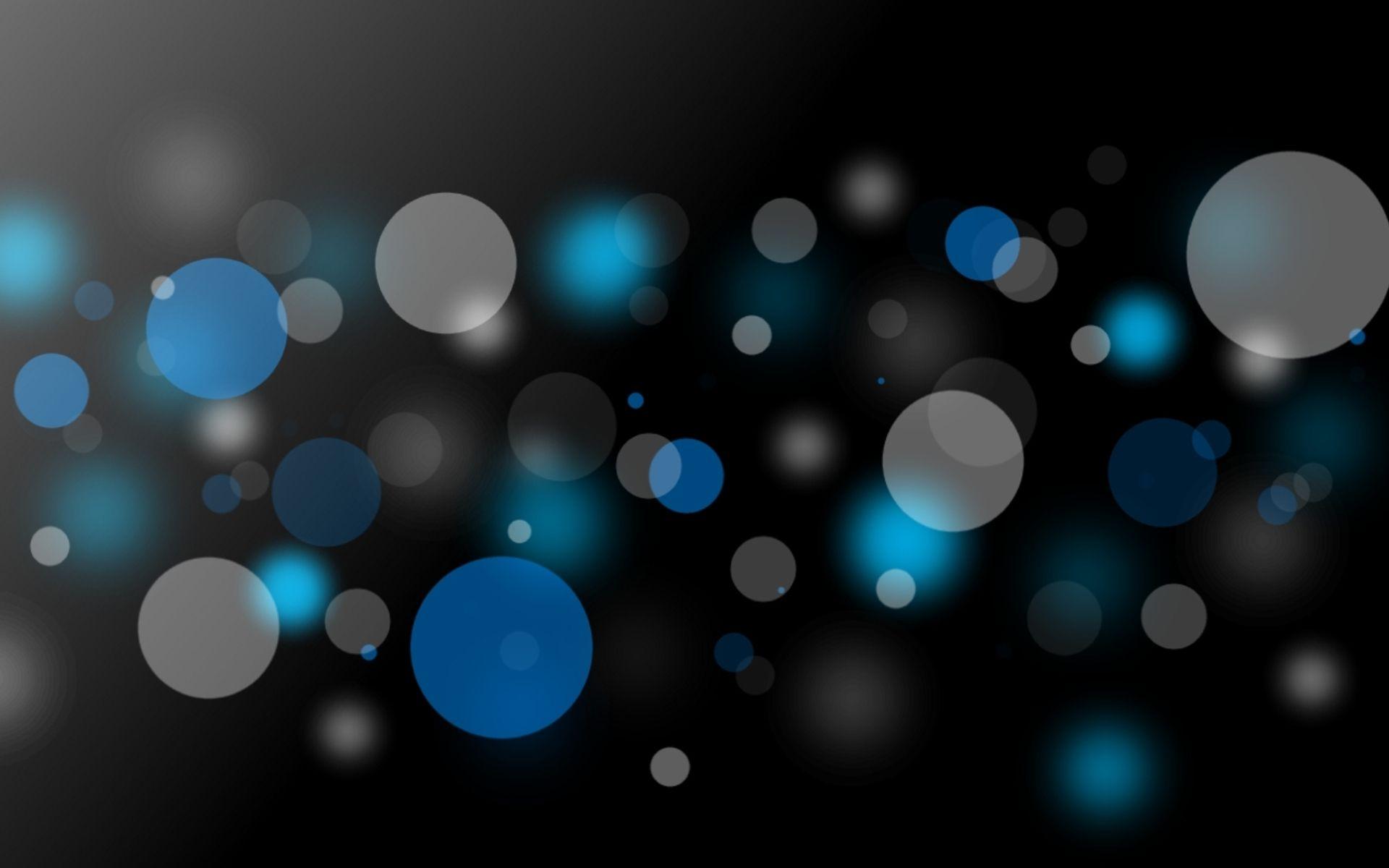 Wallpaper Abstract Black Background Circles Colors Wallpaper
