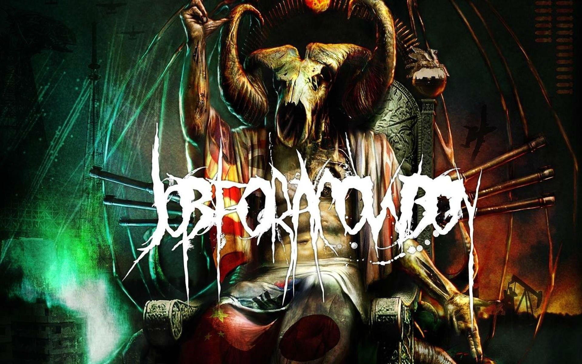 JOB FOR A COWBOY death metal heavy deathcore 1jfac dark occult