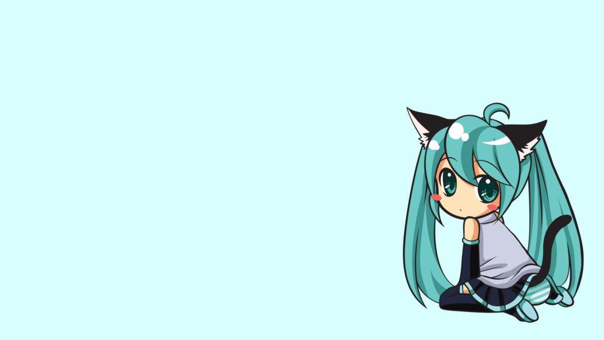 Miku Chibi Wallpaper 1920x1080