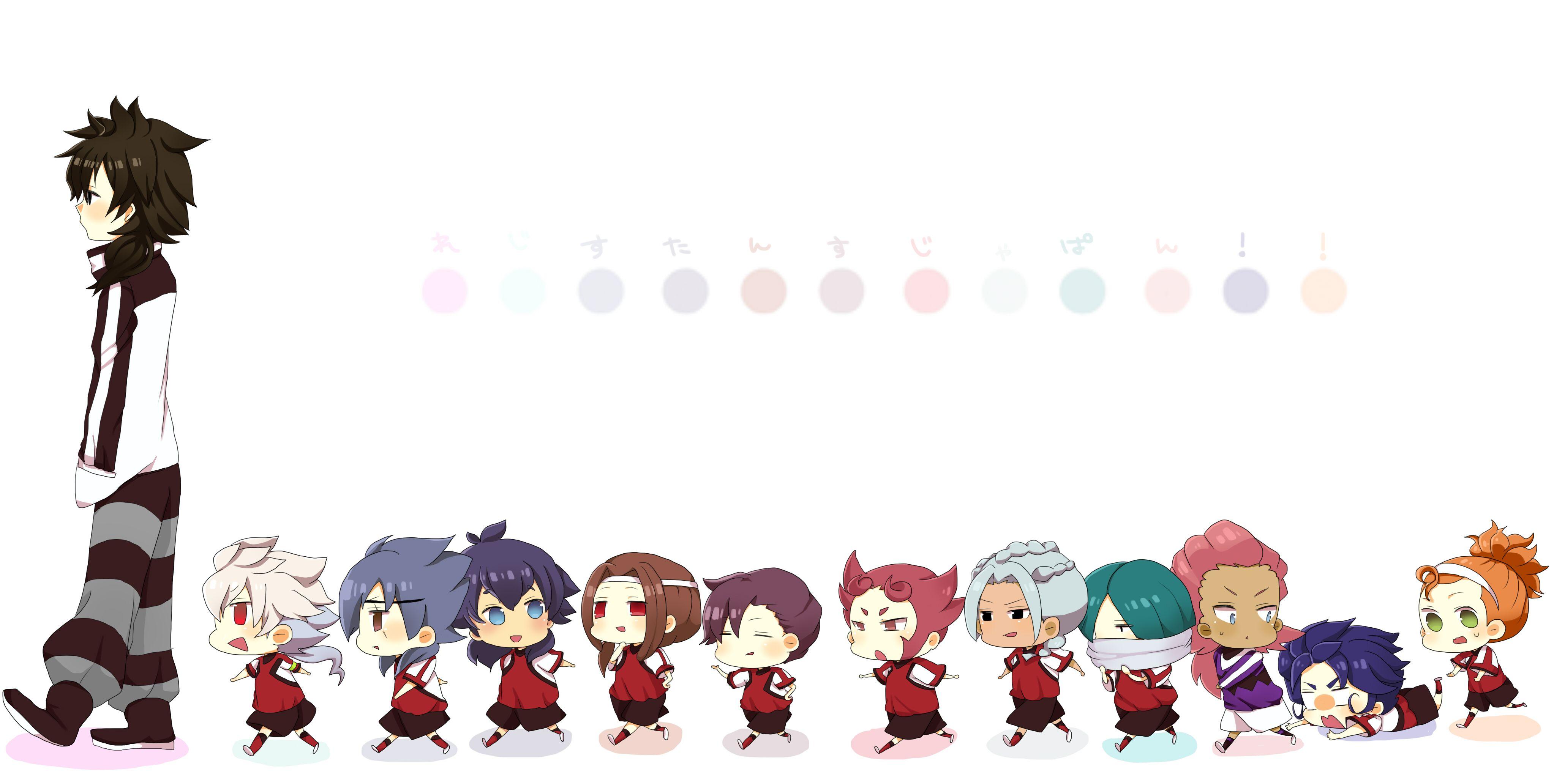 Inazuma Eleven GO chibi wallpaperx2066