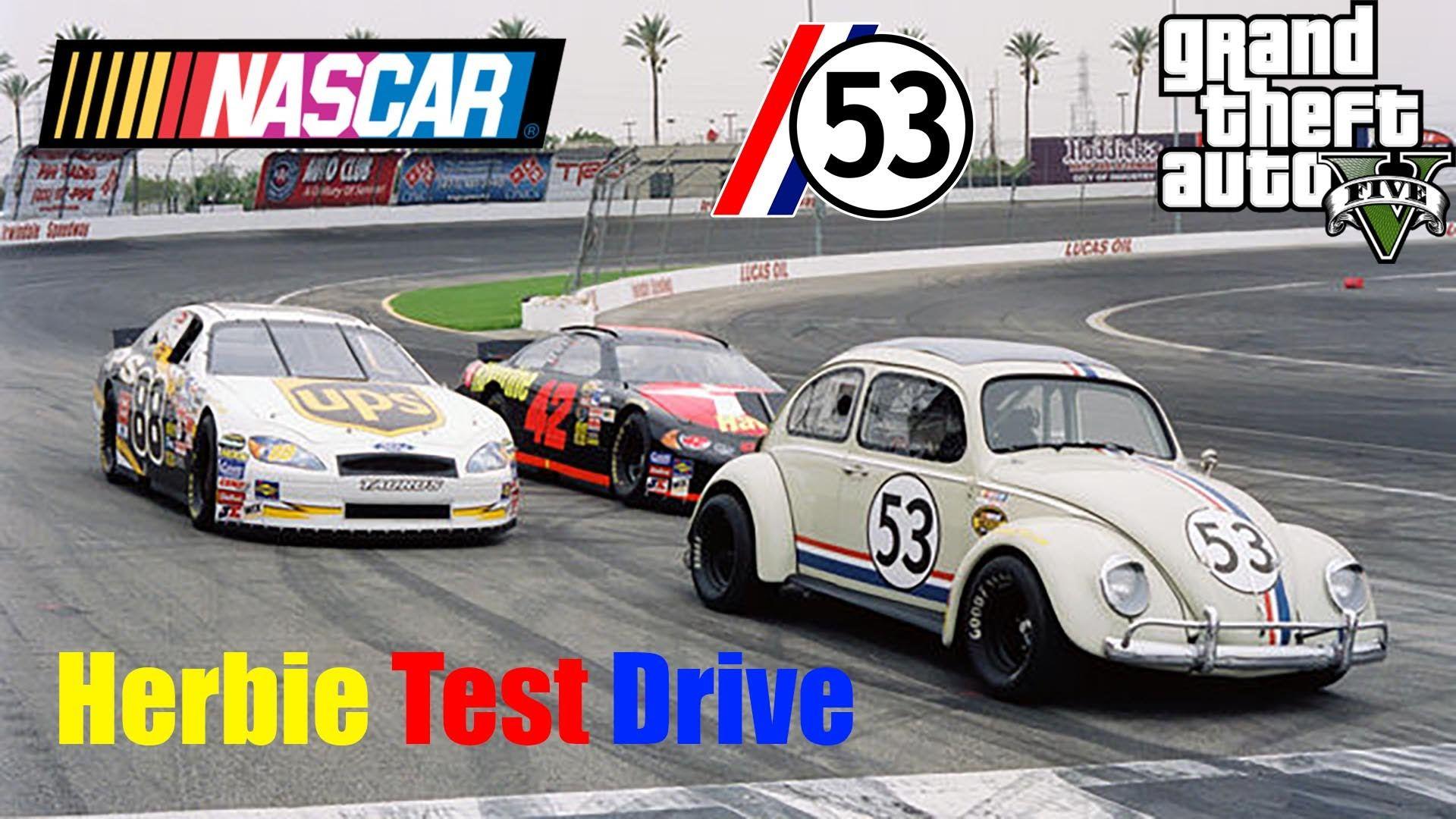 GTA V: Herbie Fully Loaded Nascar Style Test Drive Gameplay