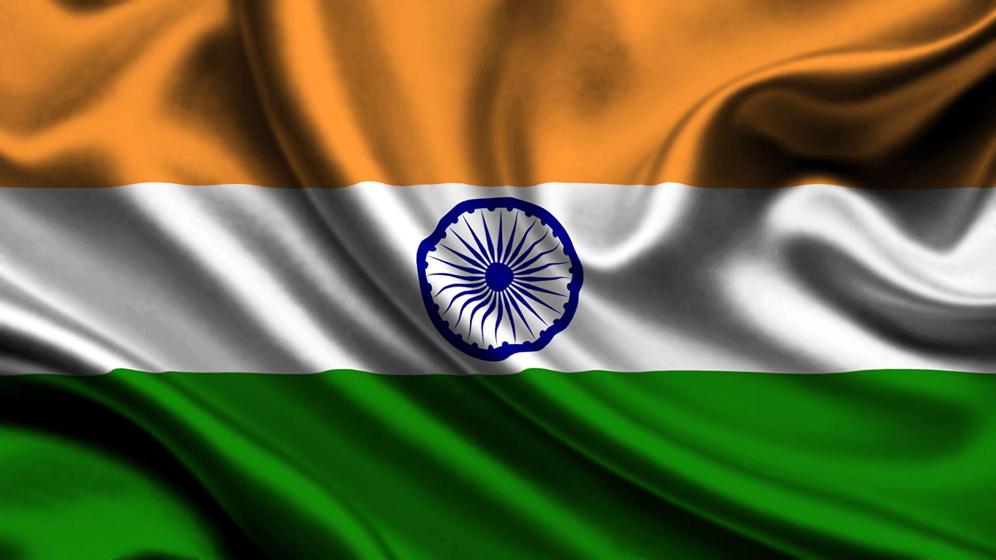 Picture India Flag Stripes 2048x1152