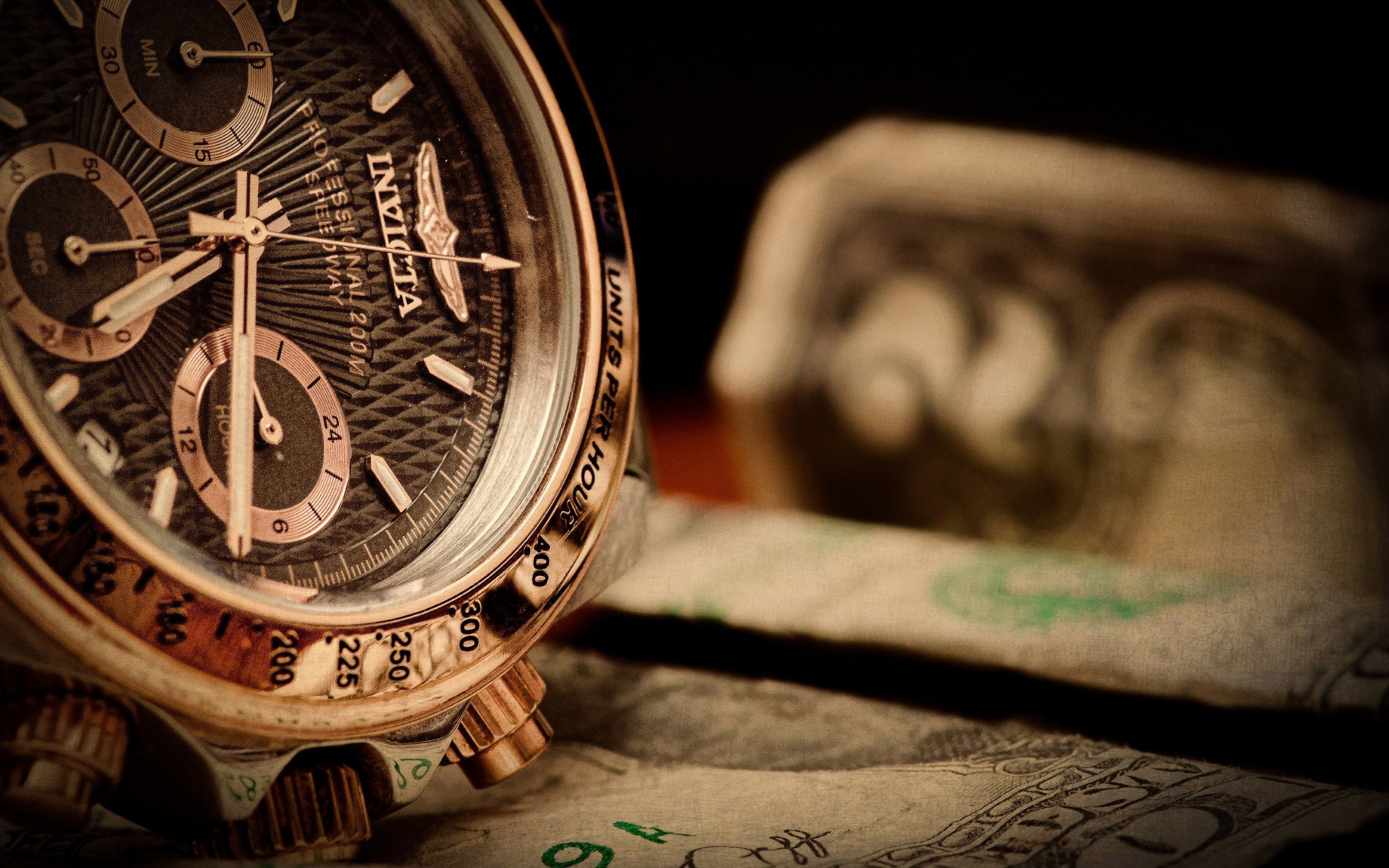 Time Is Money HD Wallpaper
