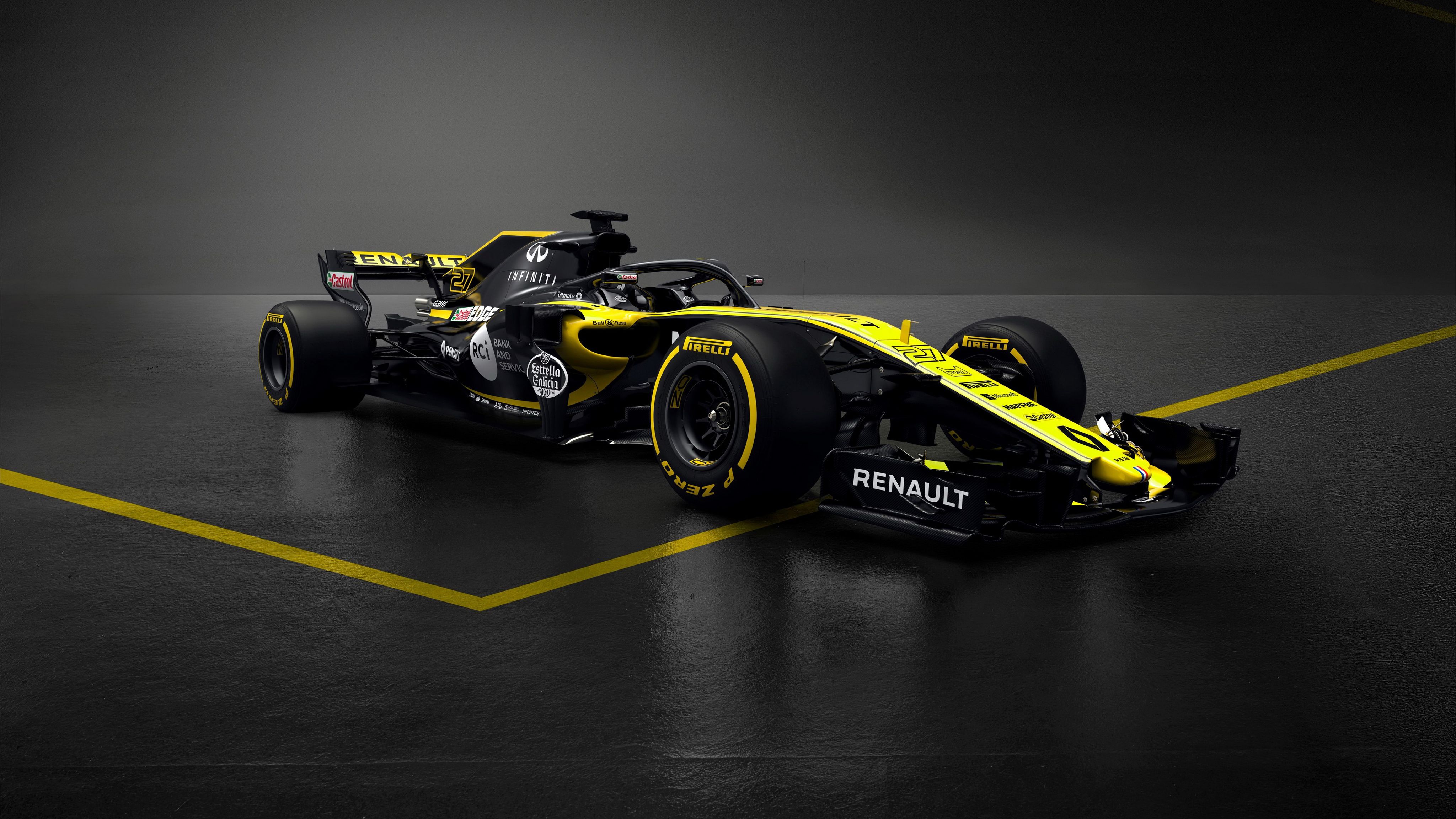 Renault RS18 F1 Formula 1 Car 4K 2 Wallpaper. HD Car
