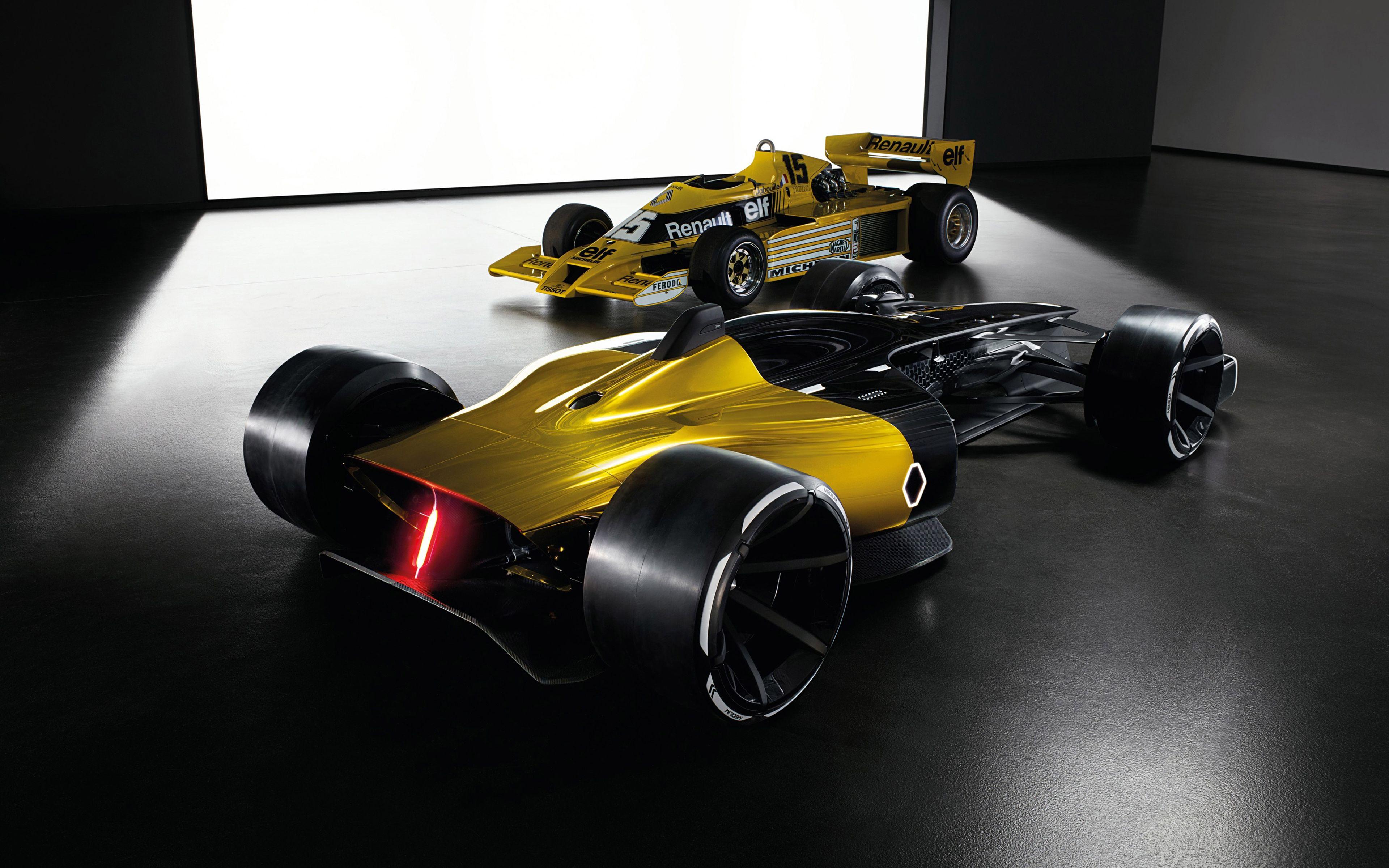 Renault RS 2027 Vision Concept F1 Car 4K Wallpaper. HD Wallpaper