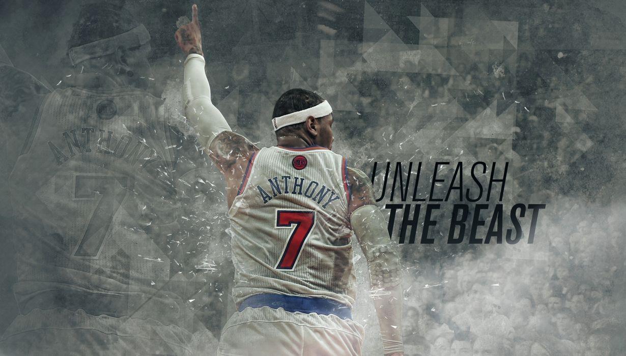 Sports nba carmelo anthony new york basketball 7 knicks wallpaper