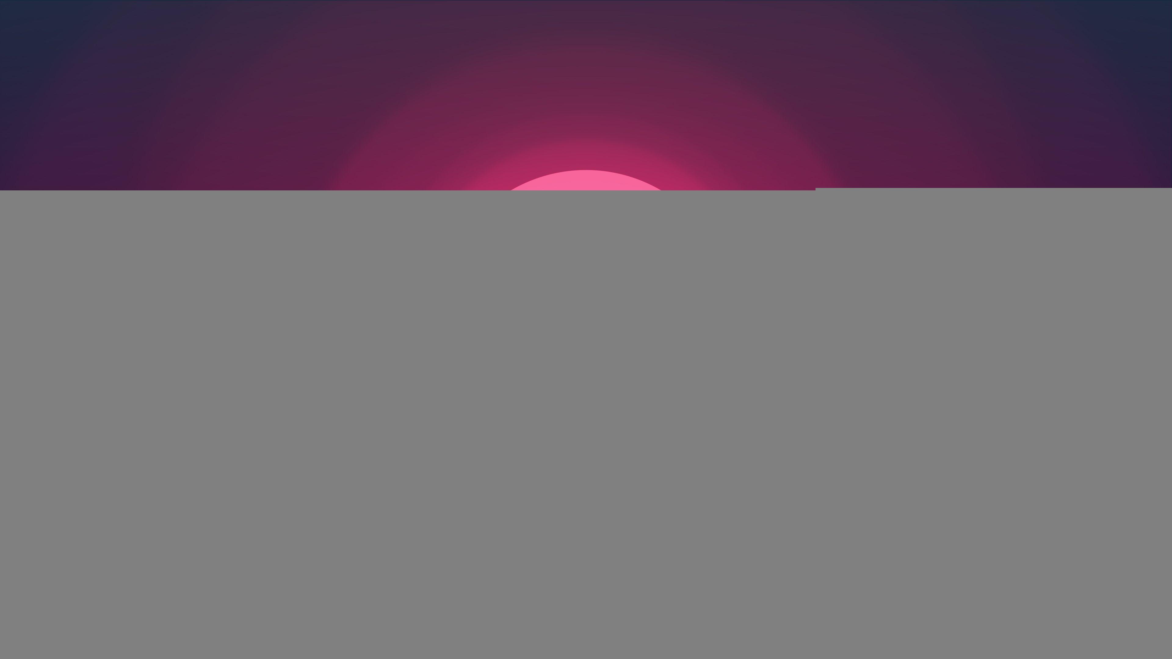 Wallpaper Sunset, Neon, Pink, 4K, Creative Graphics