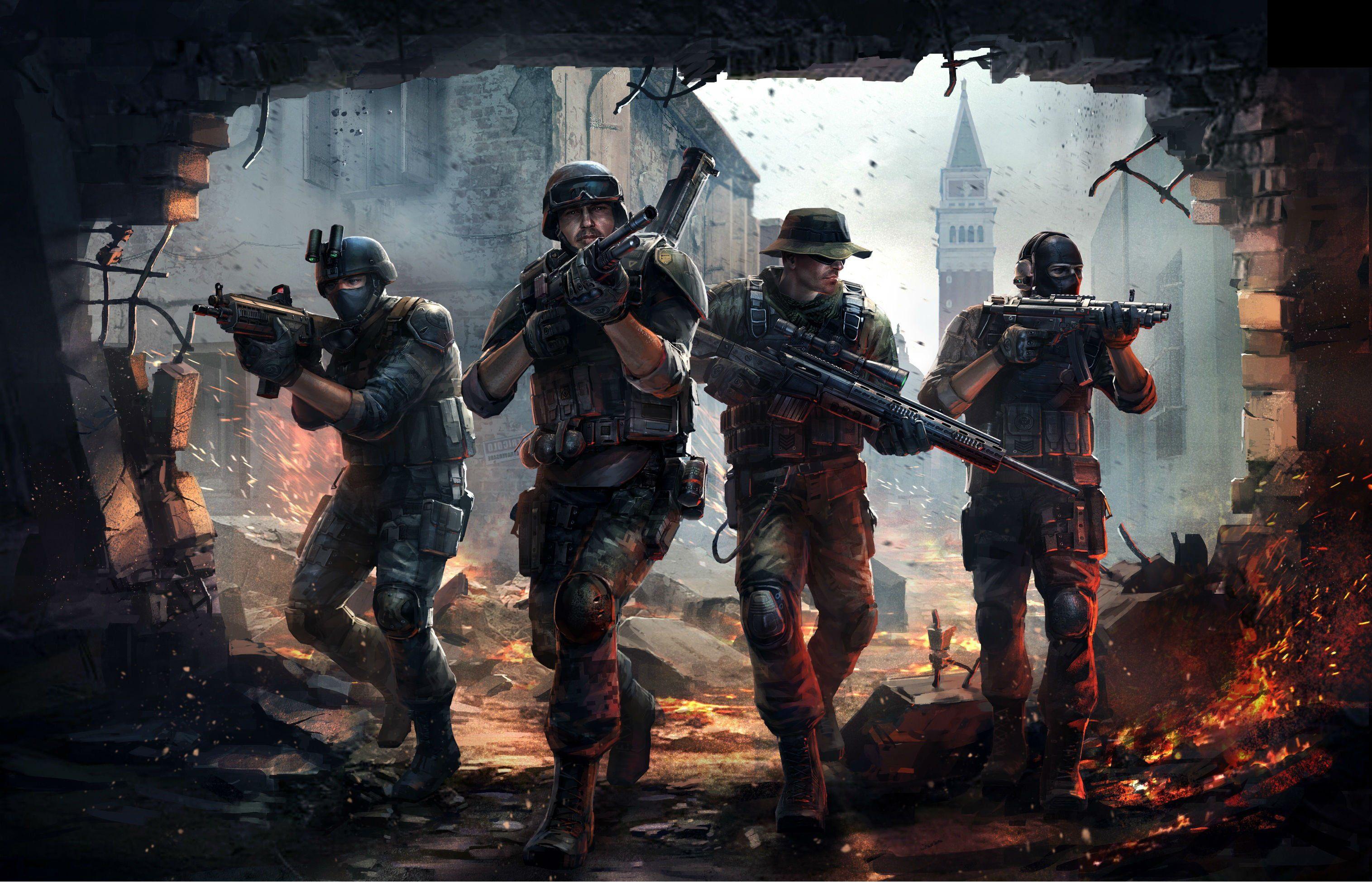 Military Video Games Wallpapers - Wallpaper Cave