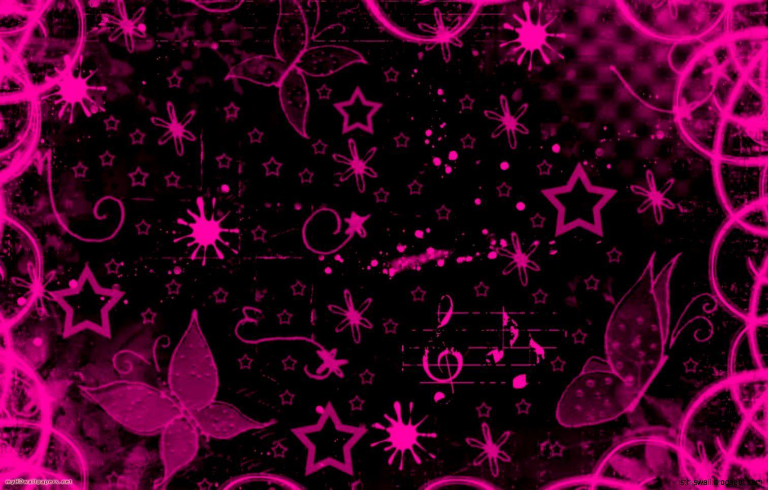 Wallpapers Neon Pink Wallpaper Cave