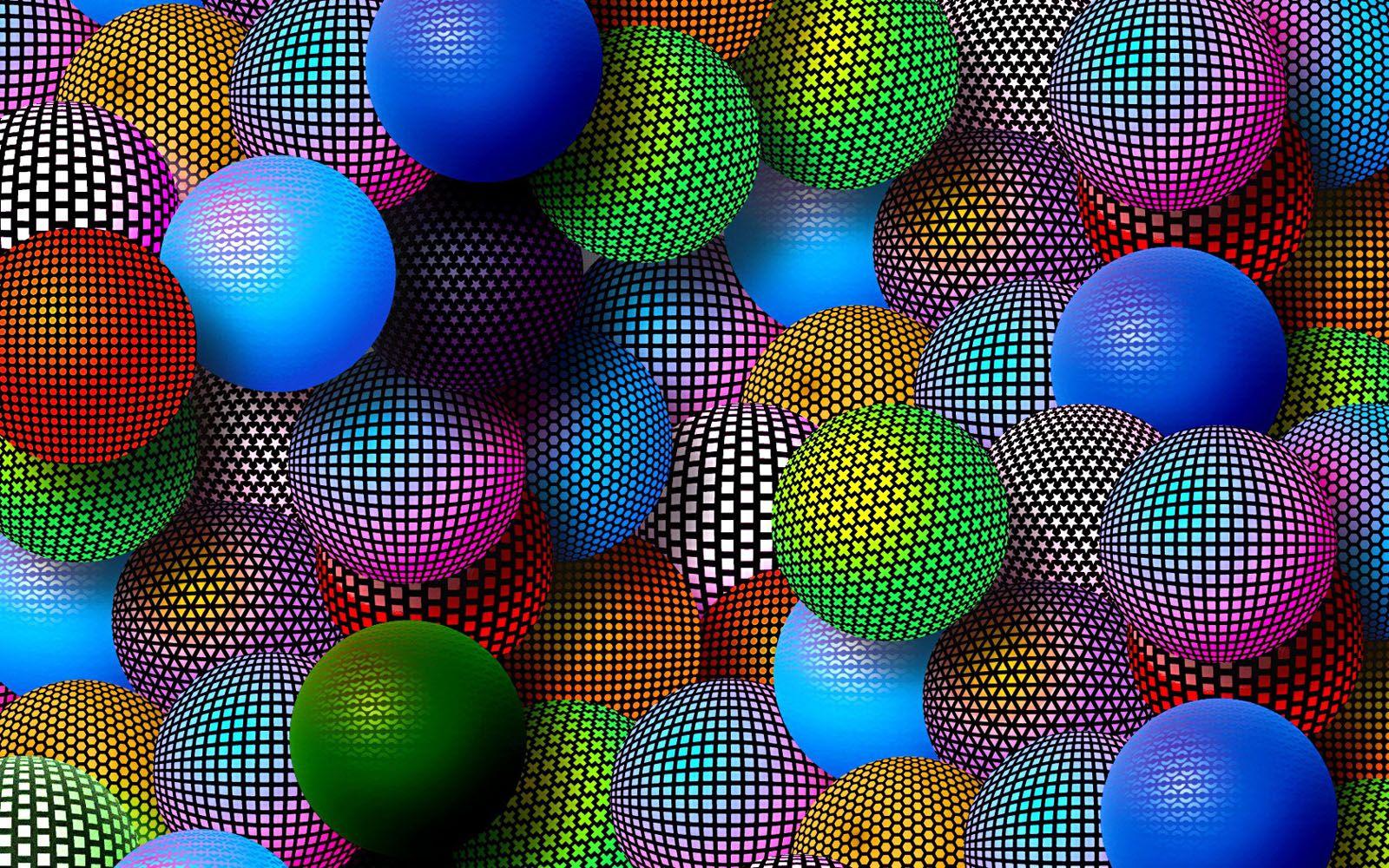 3D Mosaic Spheres