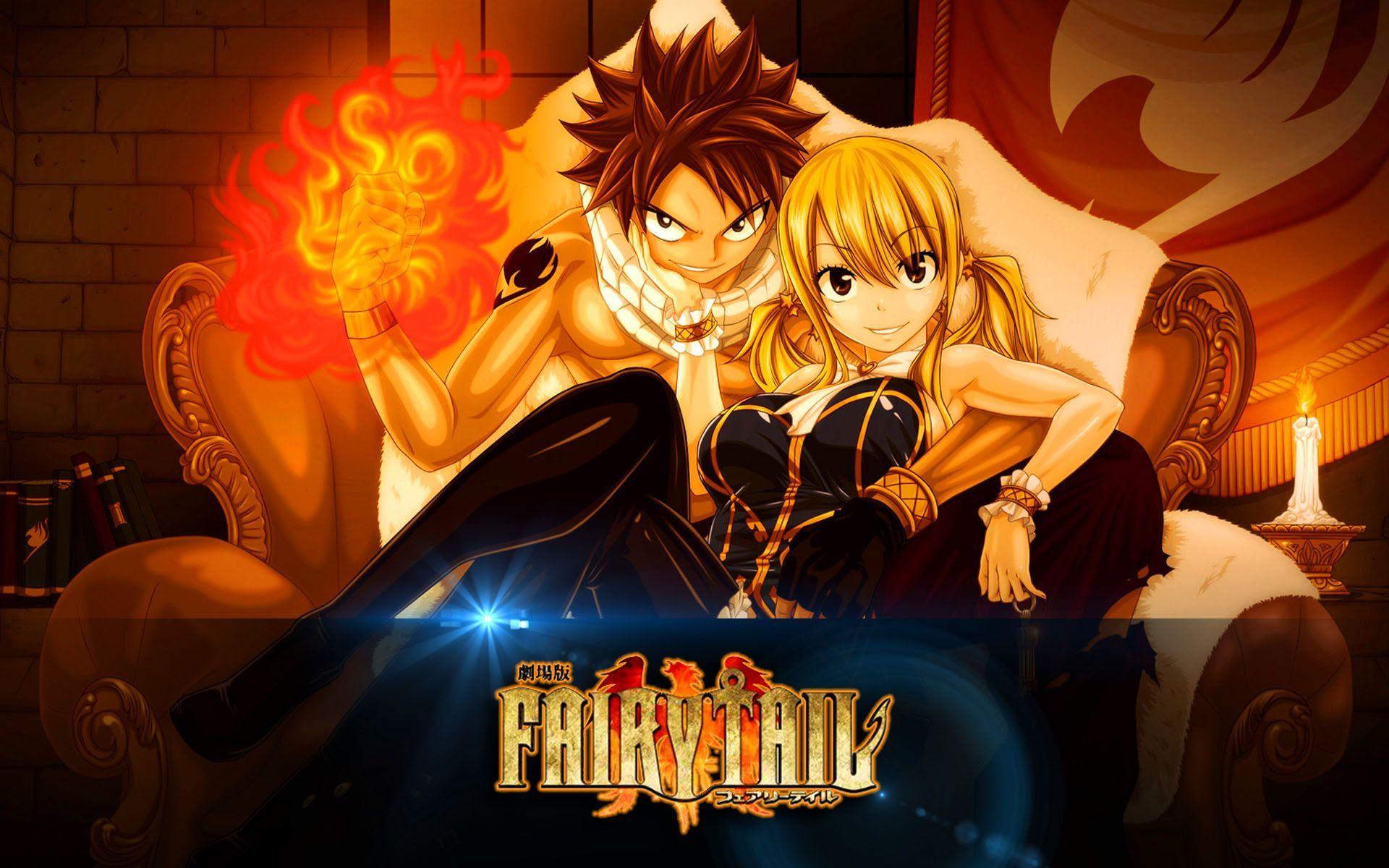 Fairy Tail Lucy And Natsu Wallpapers - Wallpaper Cave