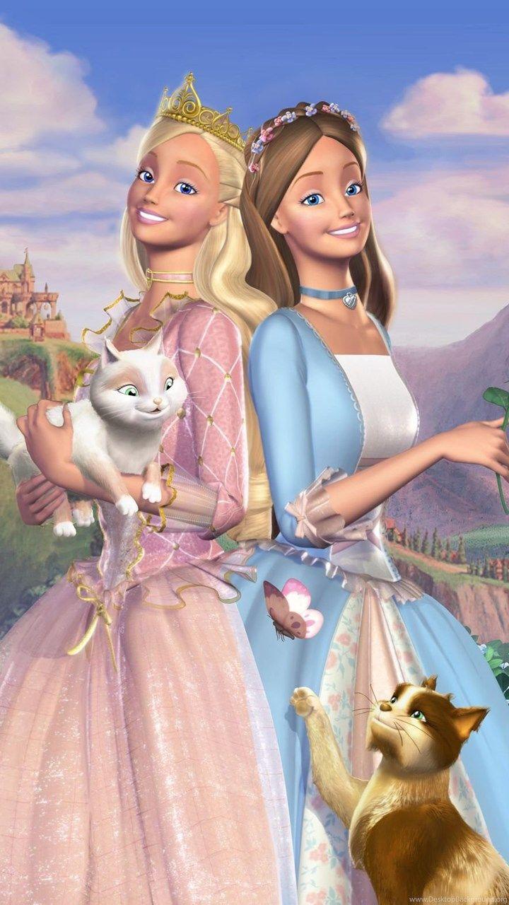 Anneliese and Erika barbie princess and the pauper