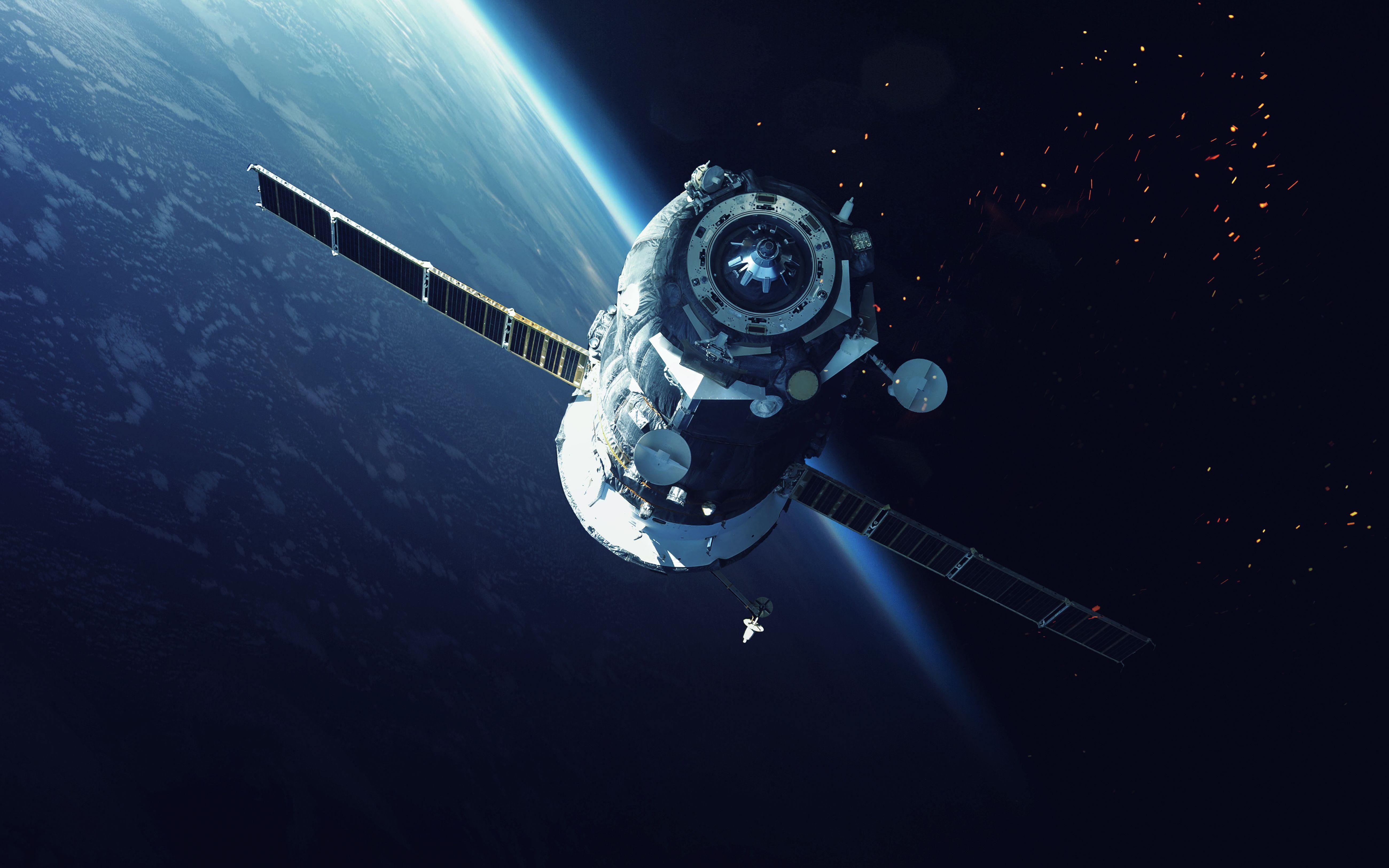 Wallpaper Space Satellite, NASA, 5K, Space