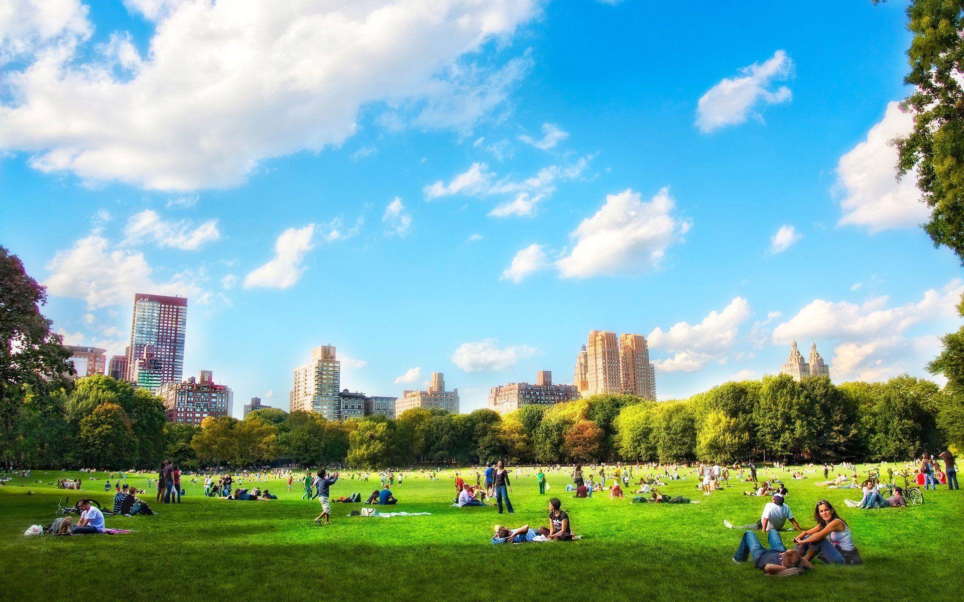 Wallpaper People At The Park x 1200 Men Women Child