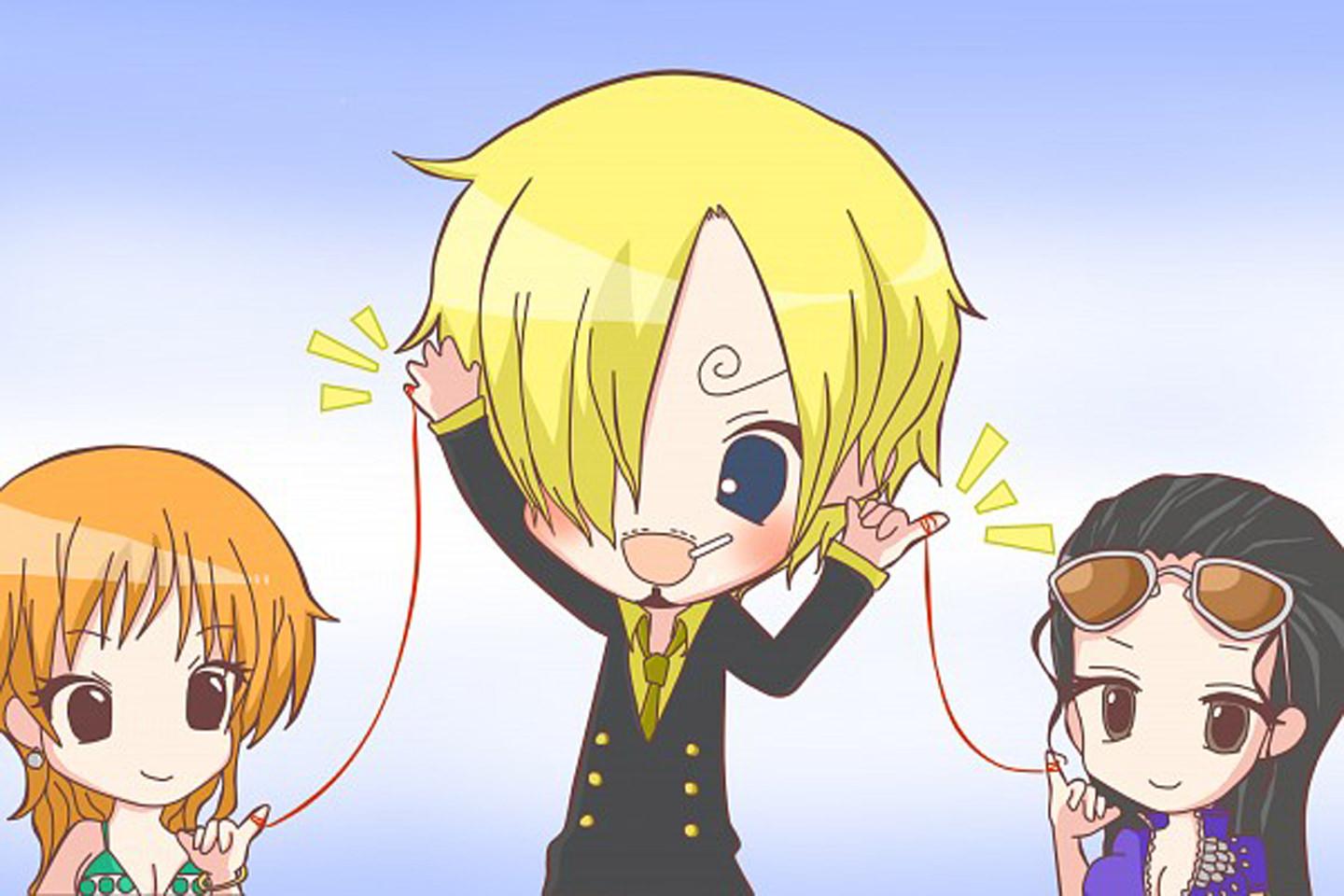 Chibi Sanji 2 Years Wallpaper Piece Anime Wallpaper