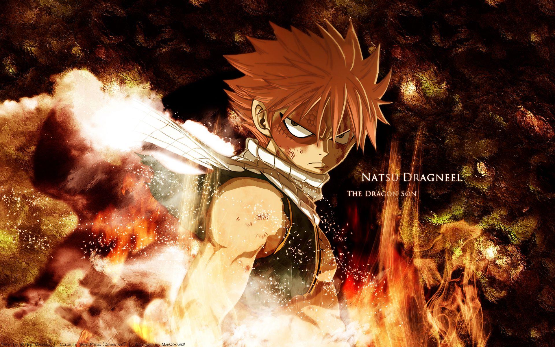 Fairy Tail Wallpaper: Natsu Dragneel: The Dragon Son