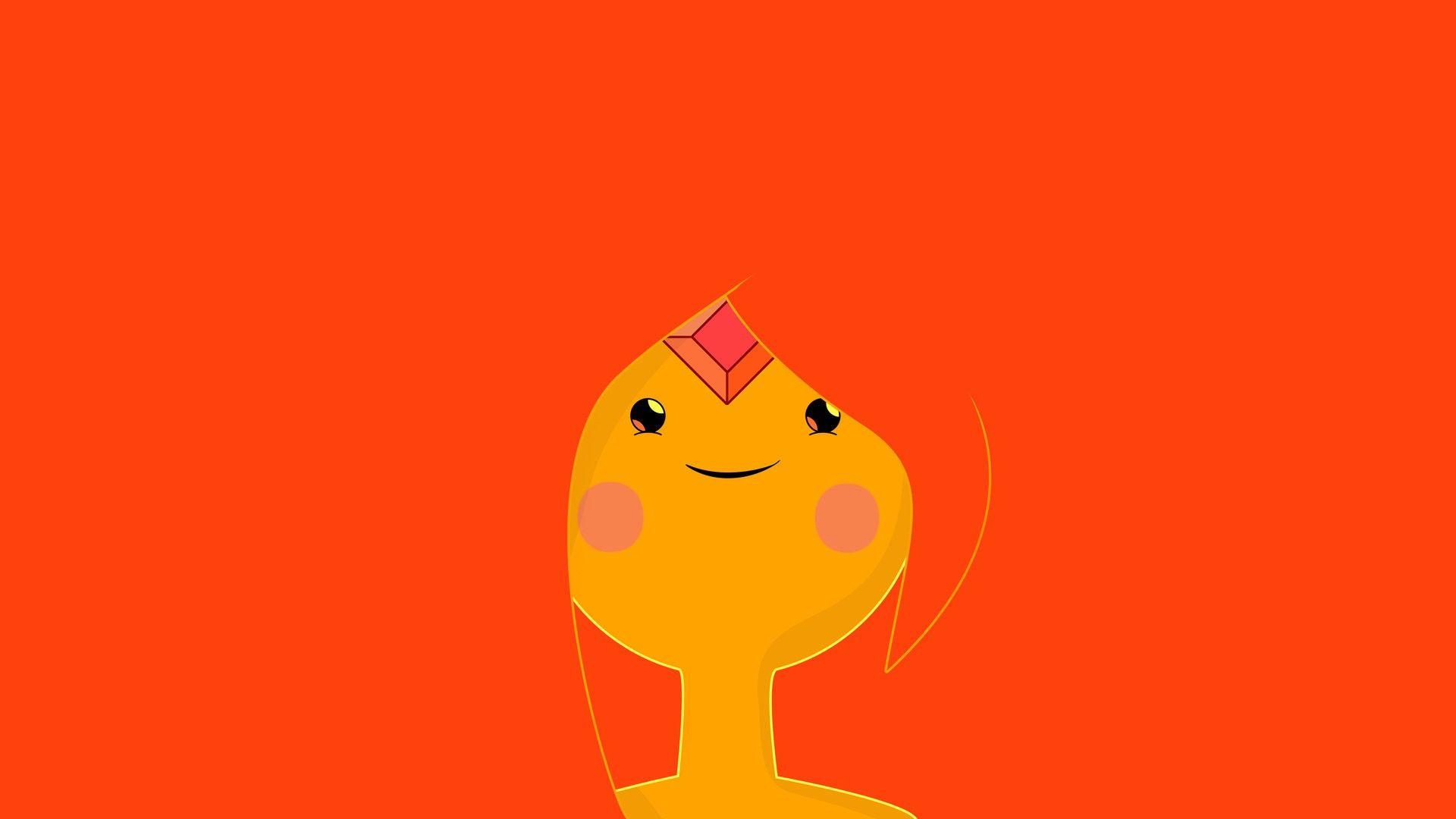 Adventure Time With Finn And Jake Flame Princess Minimalistic