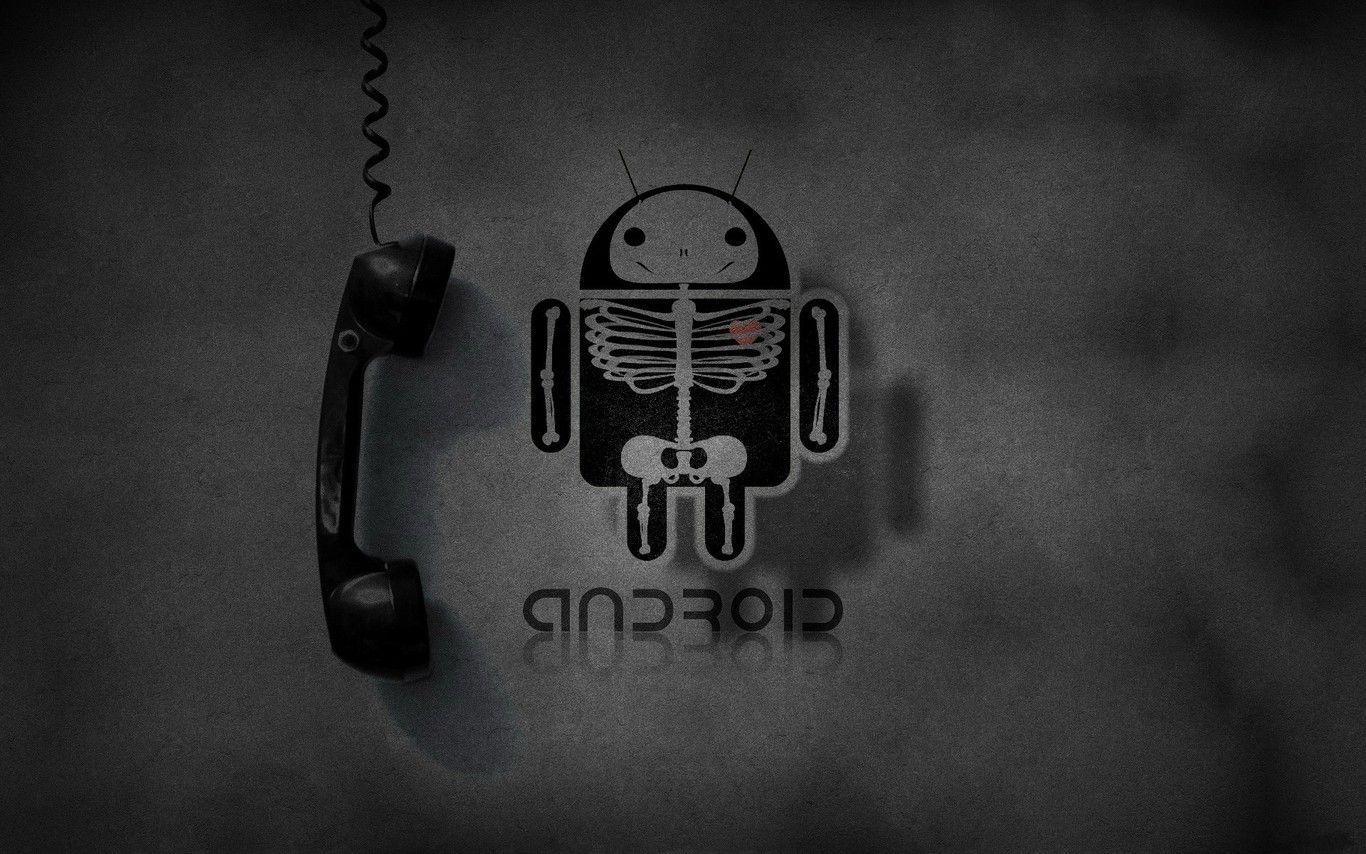 Android Telephone Wide Black HD Wallpaper