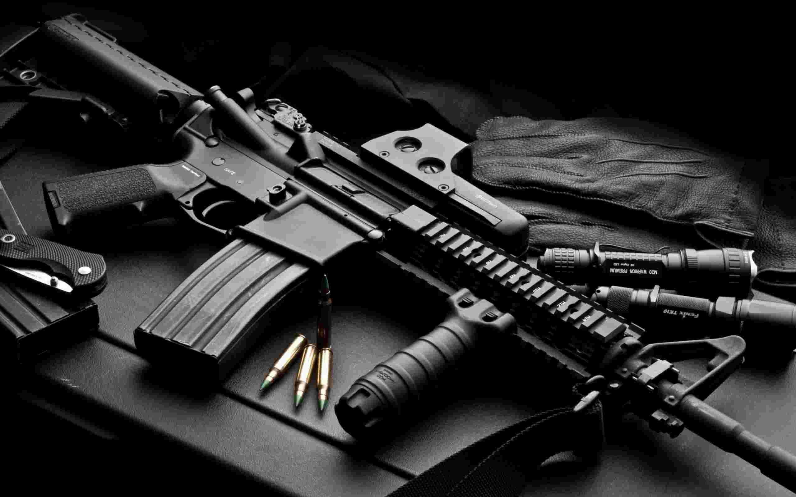 M4A1 Carbine Wallpaper HD. Rifles, shotguns, bows. Guns