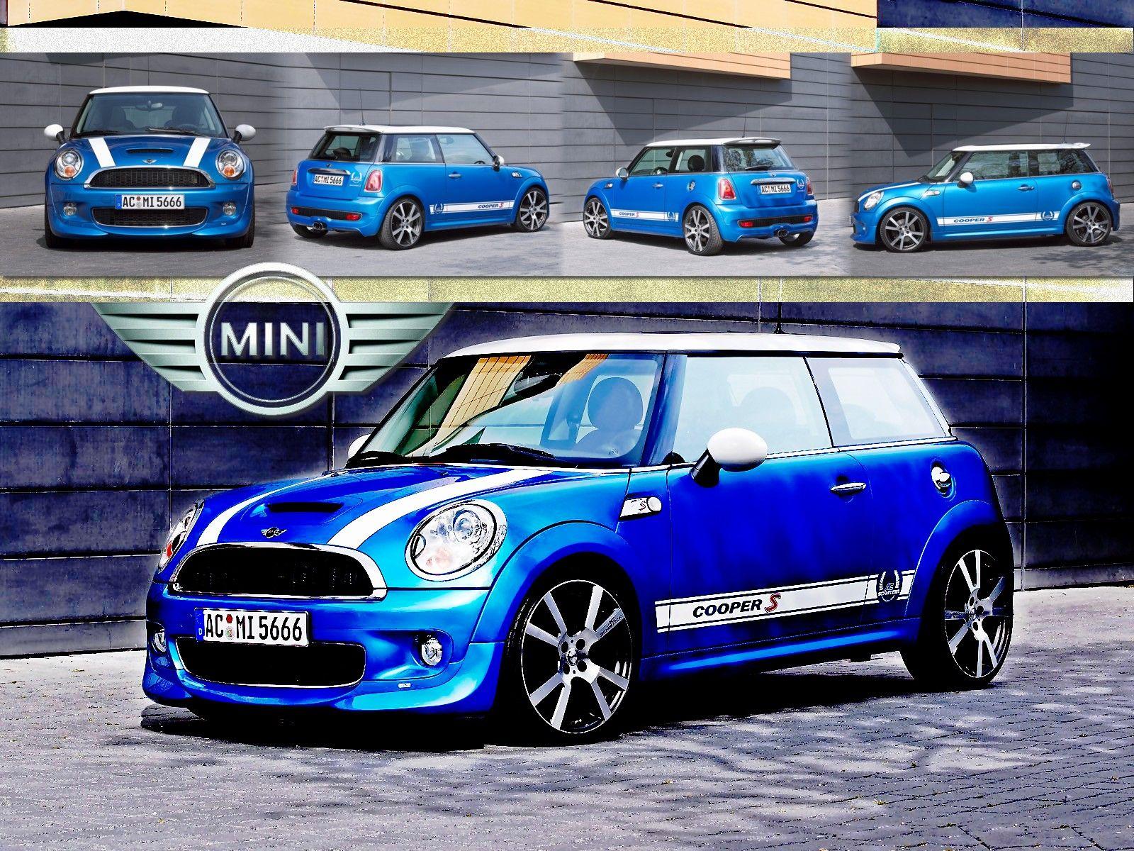 Widescreen High Resolution Wallpaper of Mini Cooper S