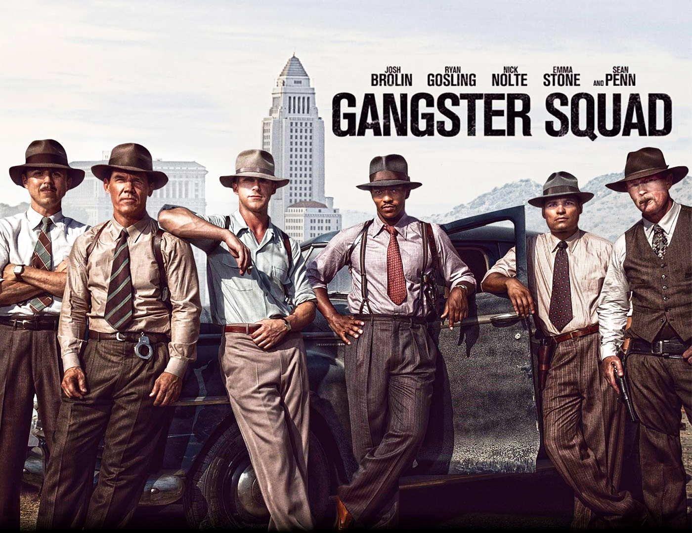 free screensaver wallpaper for gangster squad squad