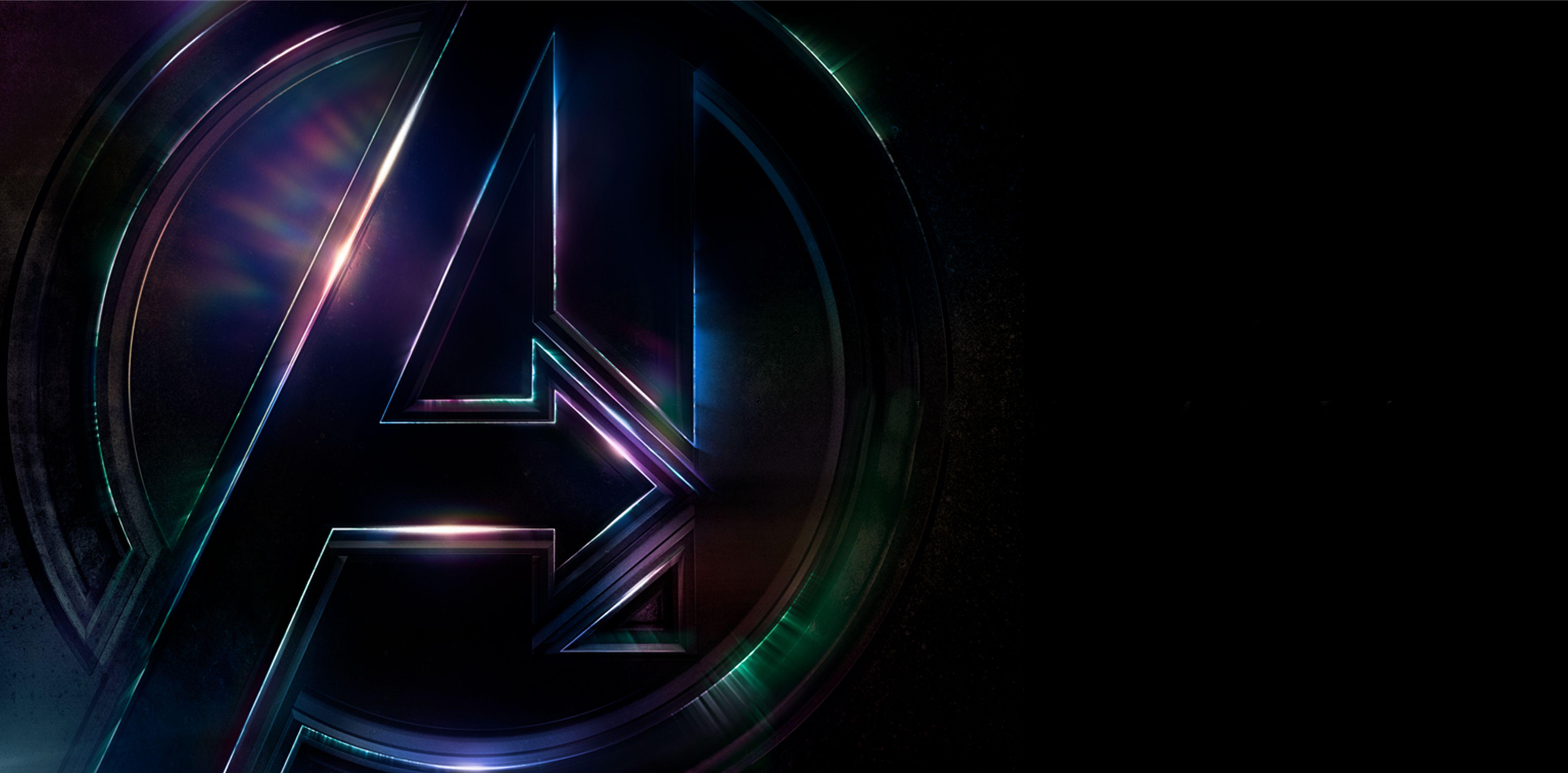 Wallpaper Avengers: Infinity War, Logo, 4K, Movies