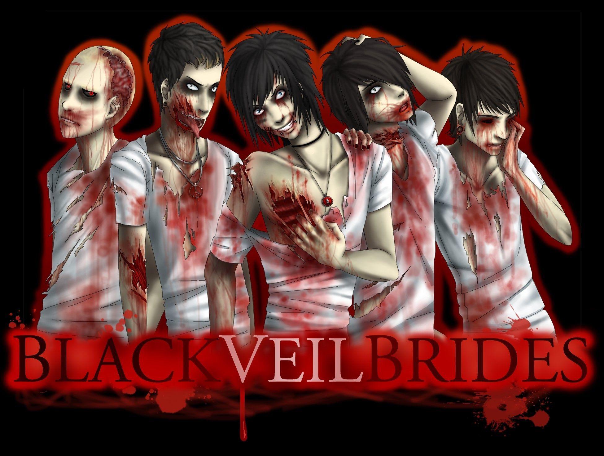 1950x1470px black veil brides wallpaper pack 1080p HD