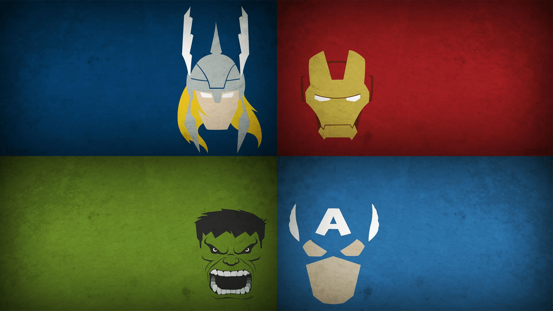 Minimalist Avengers Logo Image