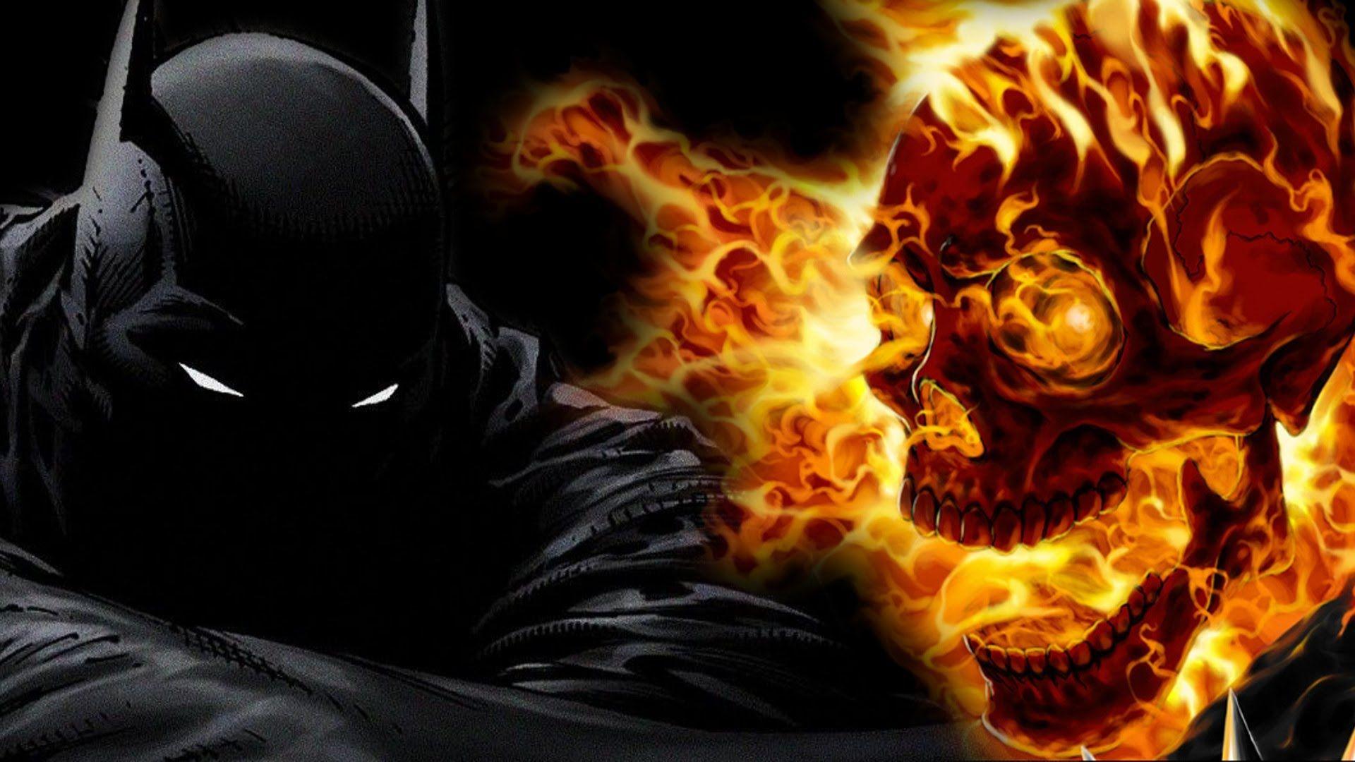 Batman Vs Ghost Rider & Iron Man Parte 1