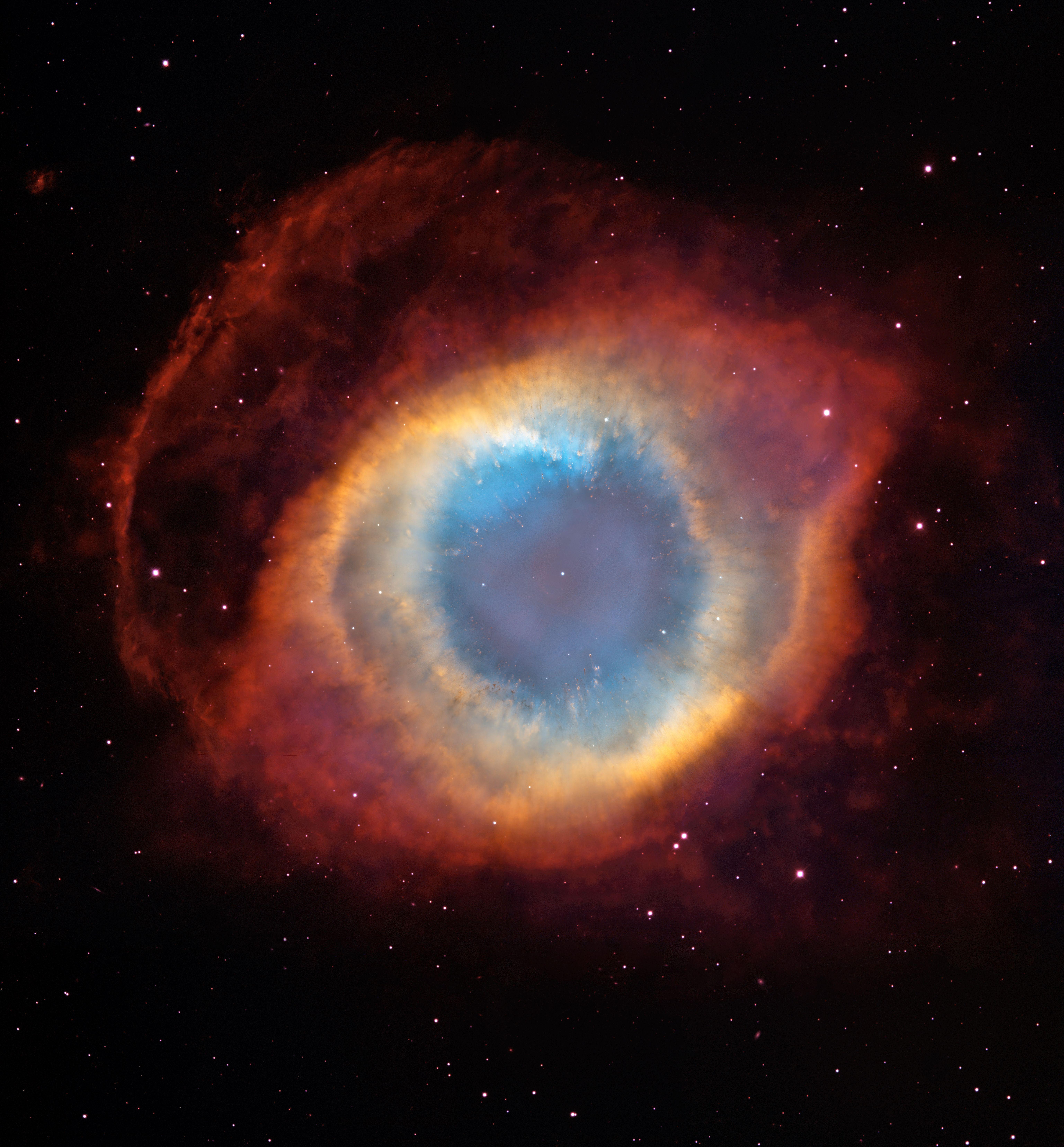 Wallpaper Helix Nebula, Eye of God, Hubble Space Telescope, HD, 5K