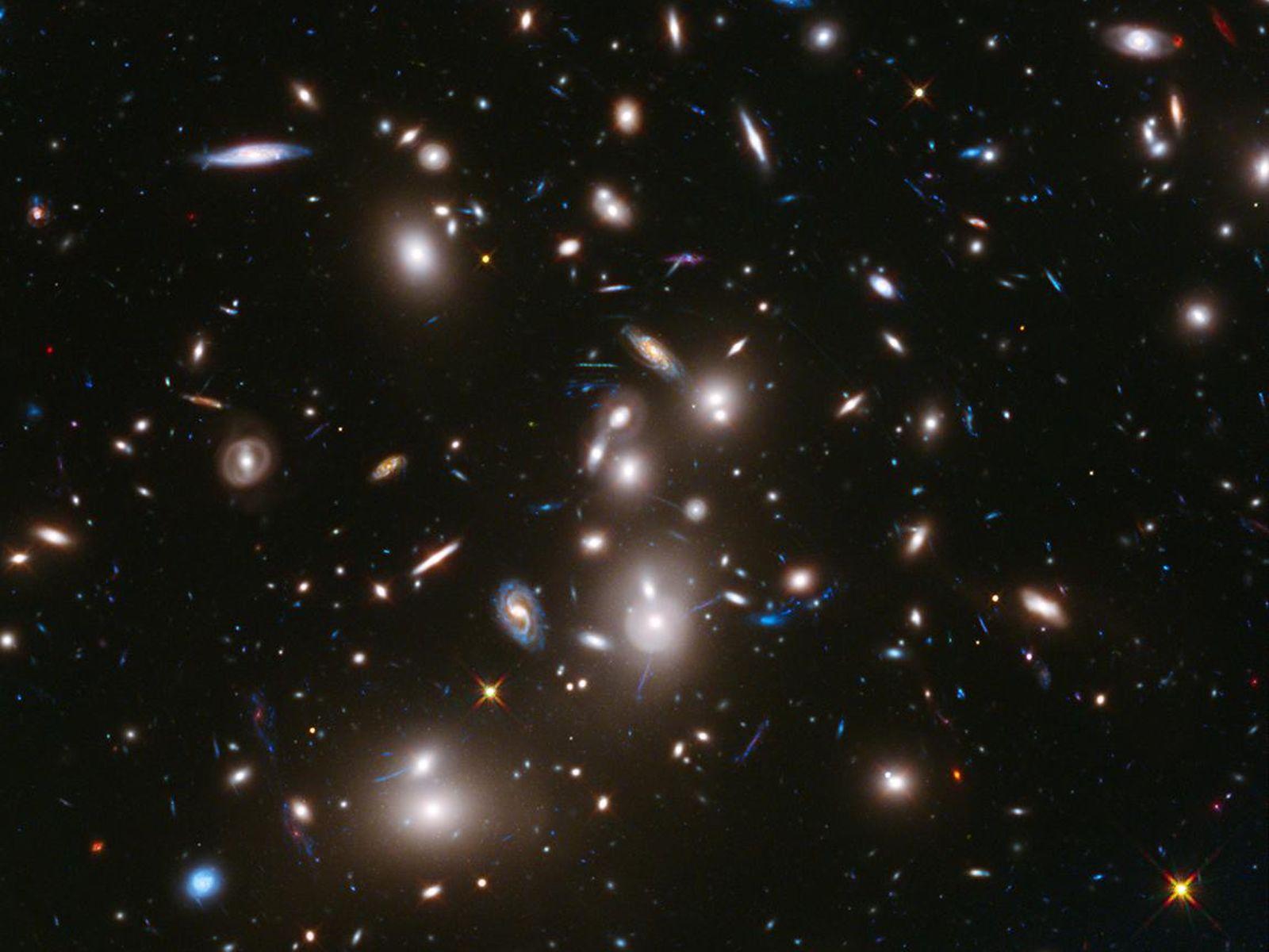 Space Image. Hubble Frontier Field Abell 2744