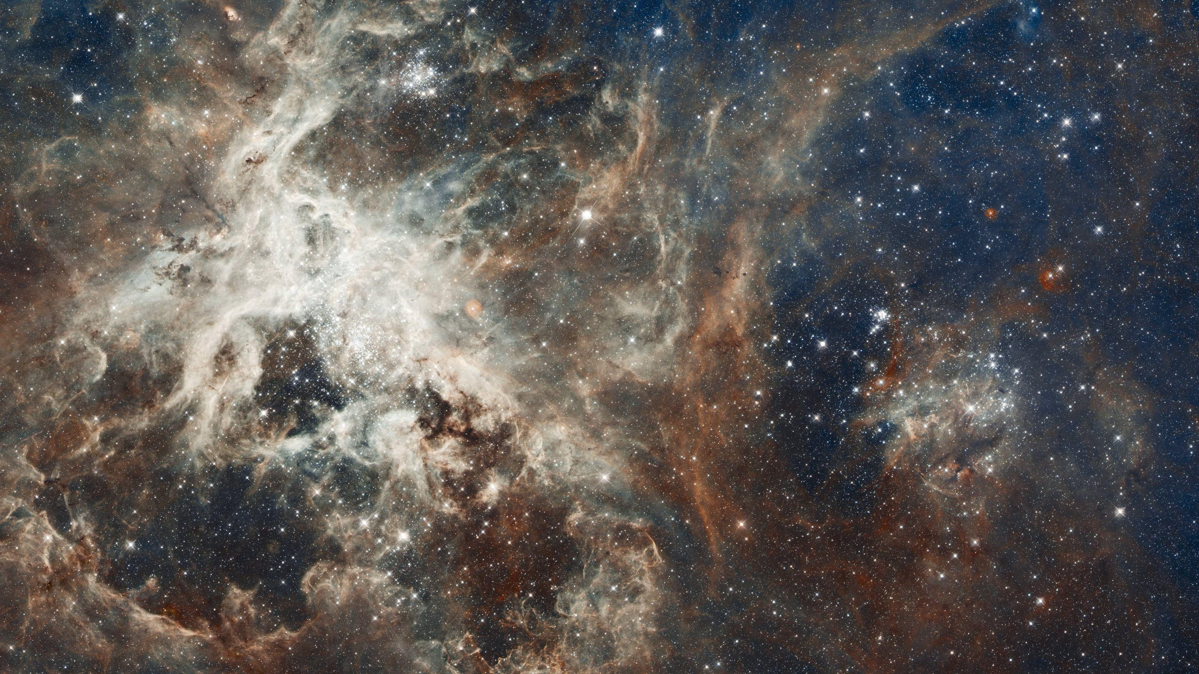 Tarantula Nebula Taken By The NASA Hubble Space Telescope 4k Ultra