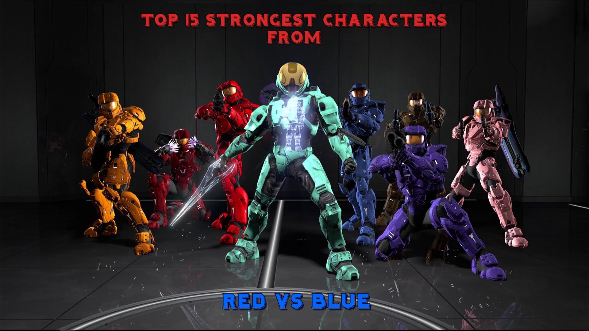 Strongest Red Vs Blue Characters (OUTDATED)