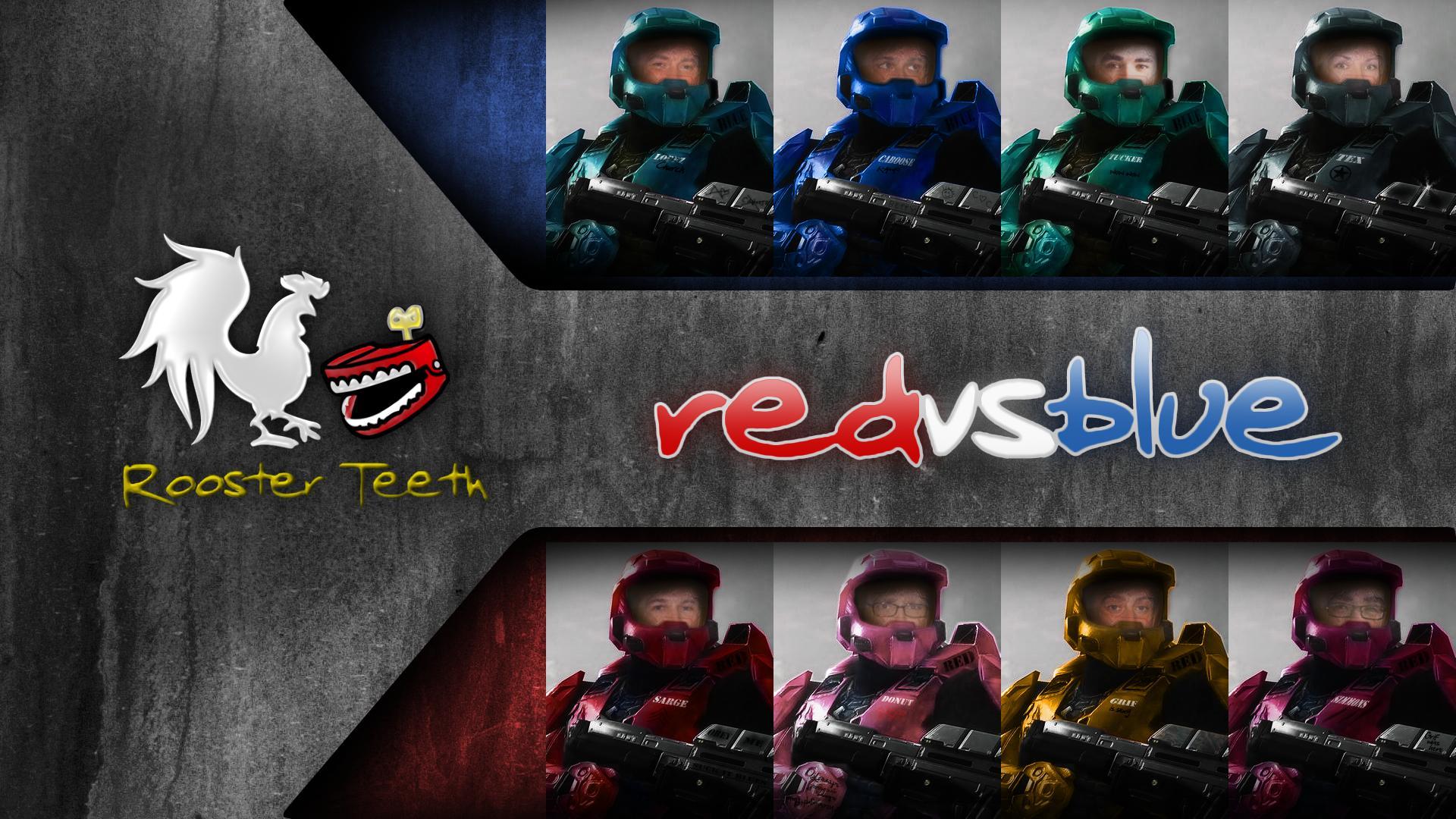 Red vs Blue wallpaper dump